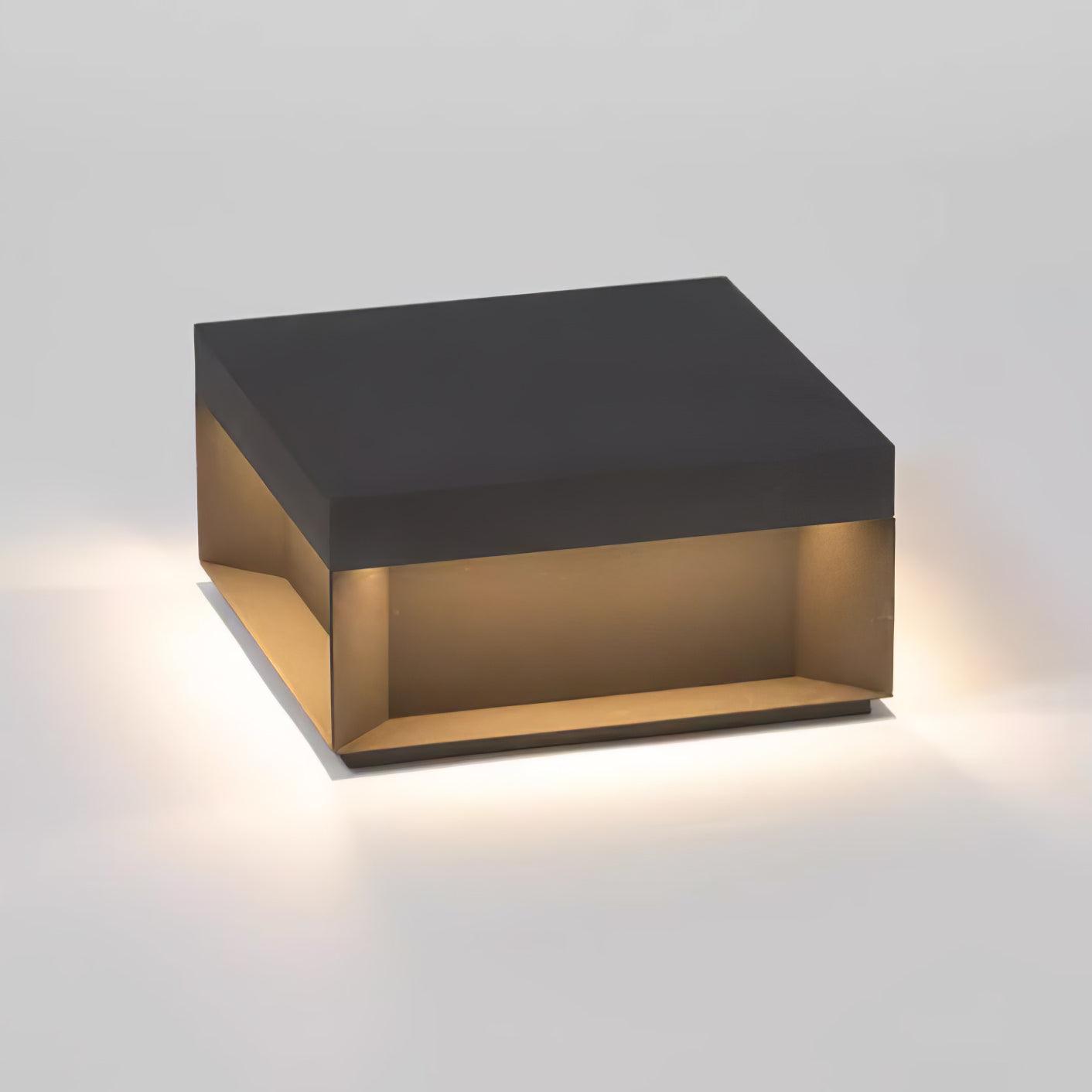 Black Box Outdoor Post Light - Cueteks