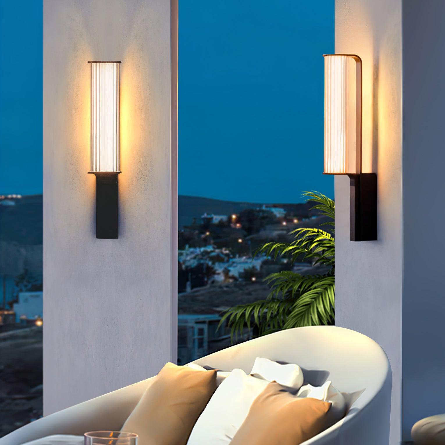 Zenith Arc Outdoor LED Sconce - Cueteks