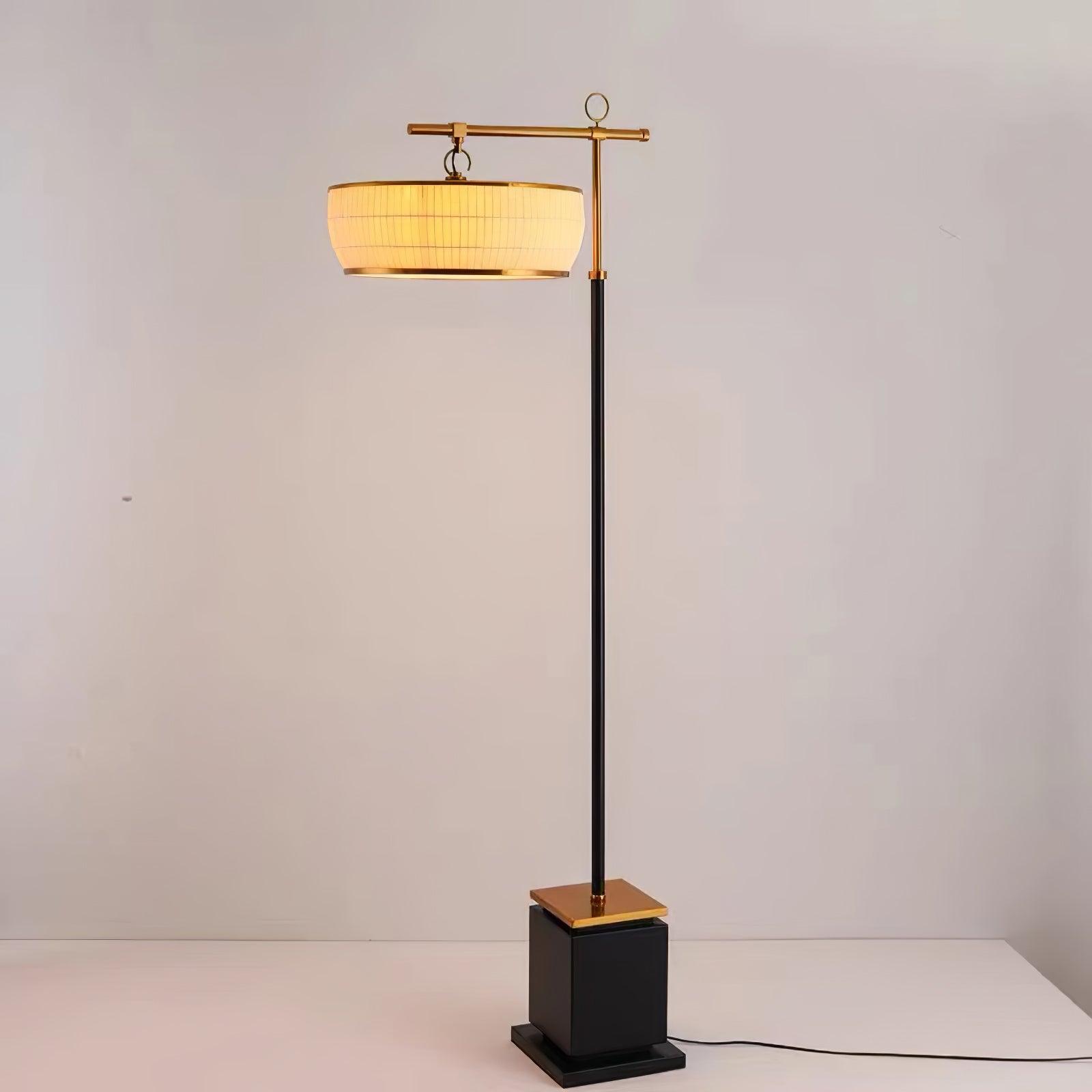 Hejun Fabric Floor Lamp - Cueteks