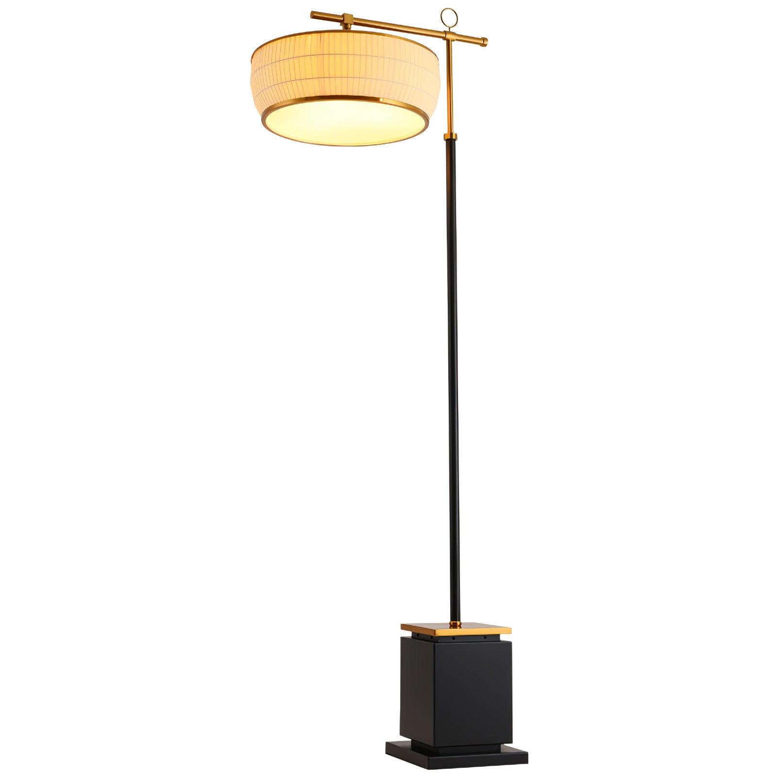 Hejun Fabric Floor Lamp - Cueteks