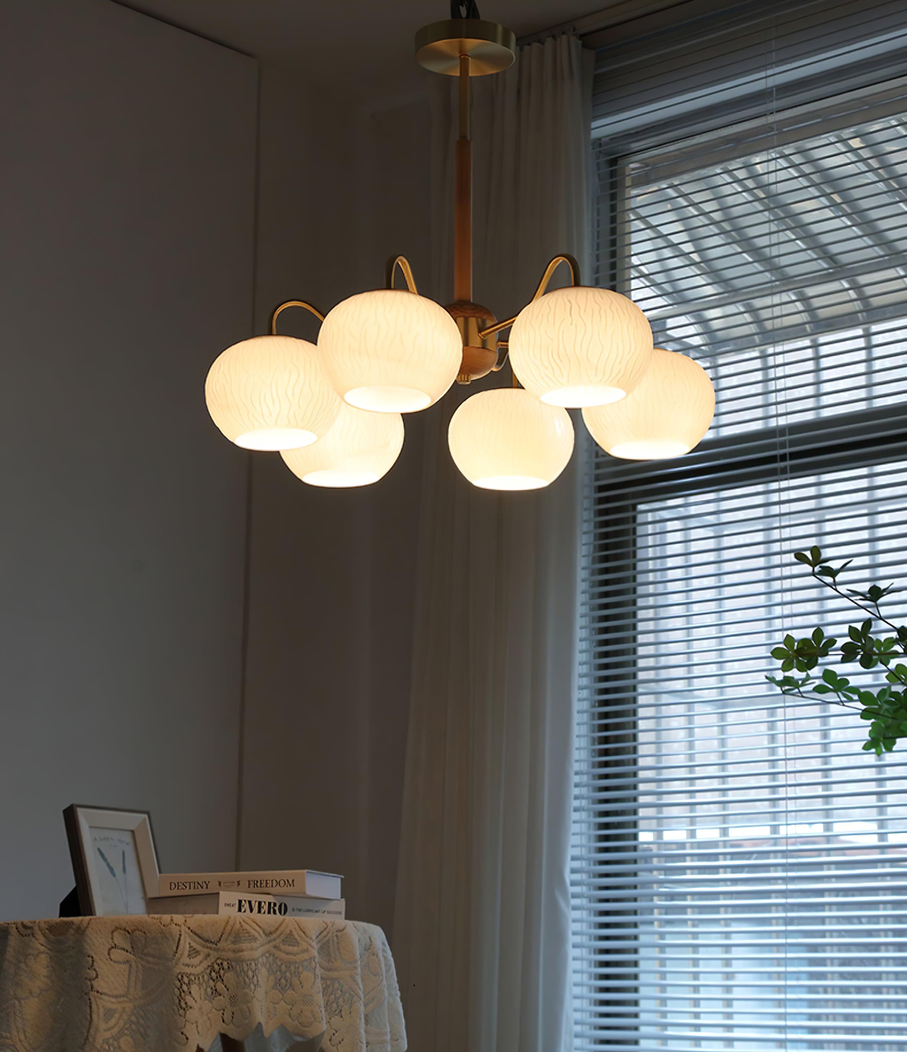 Hans Bergstrom Chandelier - Cueteks