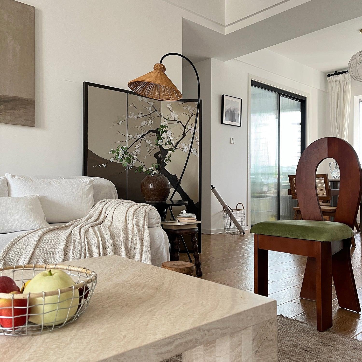 Tana Woven Floor Lamp - Cueteks