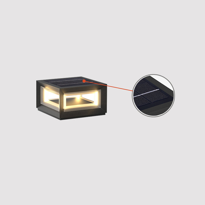 Light Cube Outdoor Post Light - Cueteks
