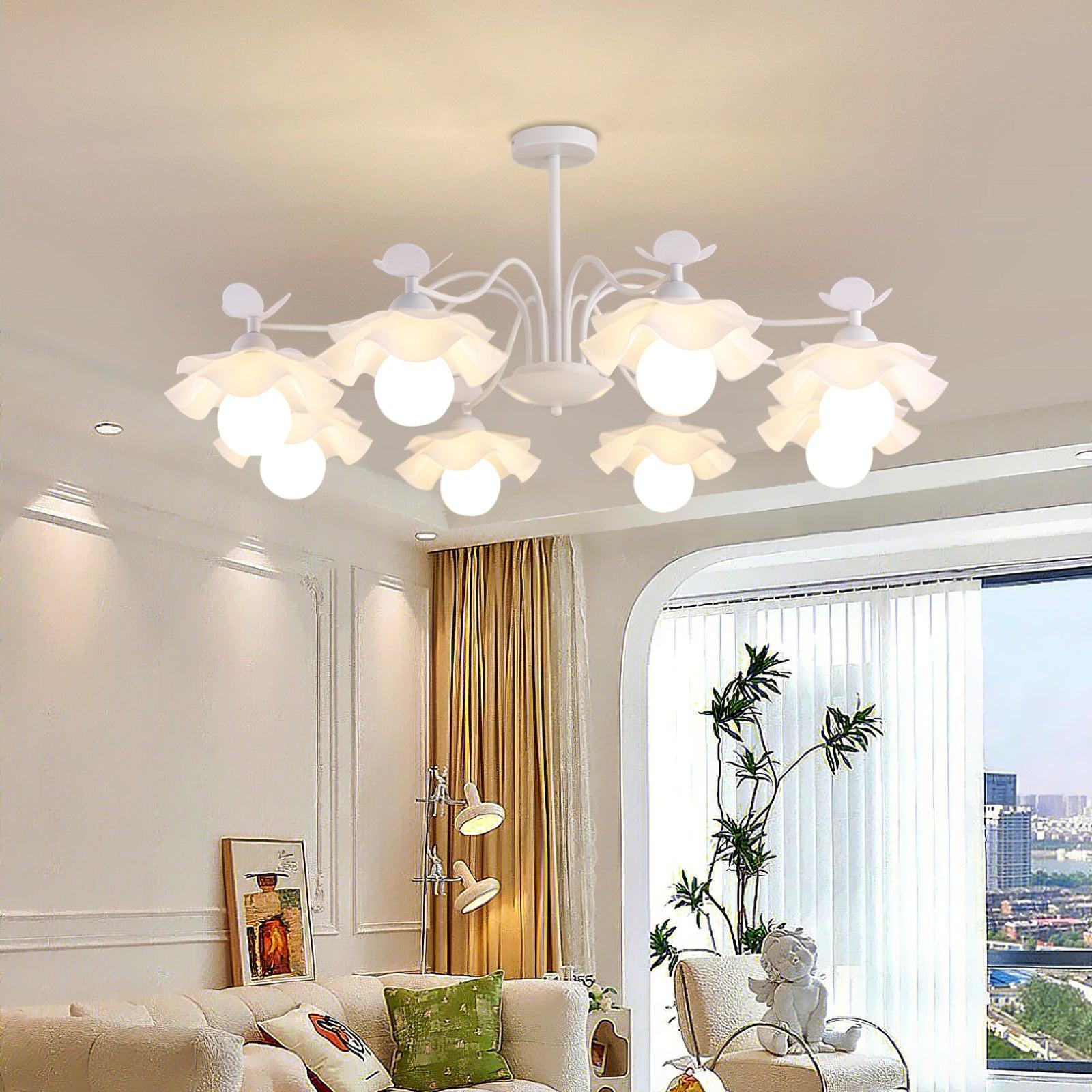 Murano Acrylic Chandelier - Cueteks