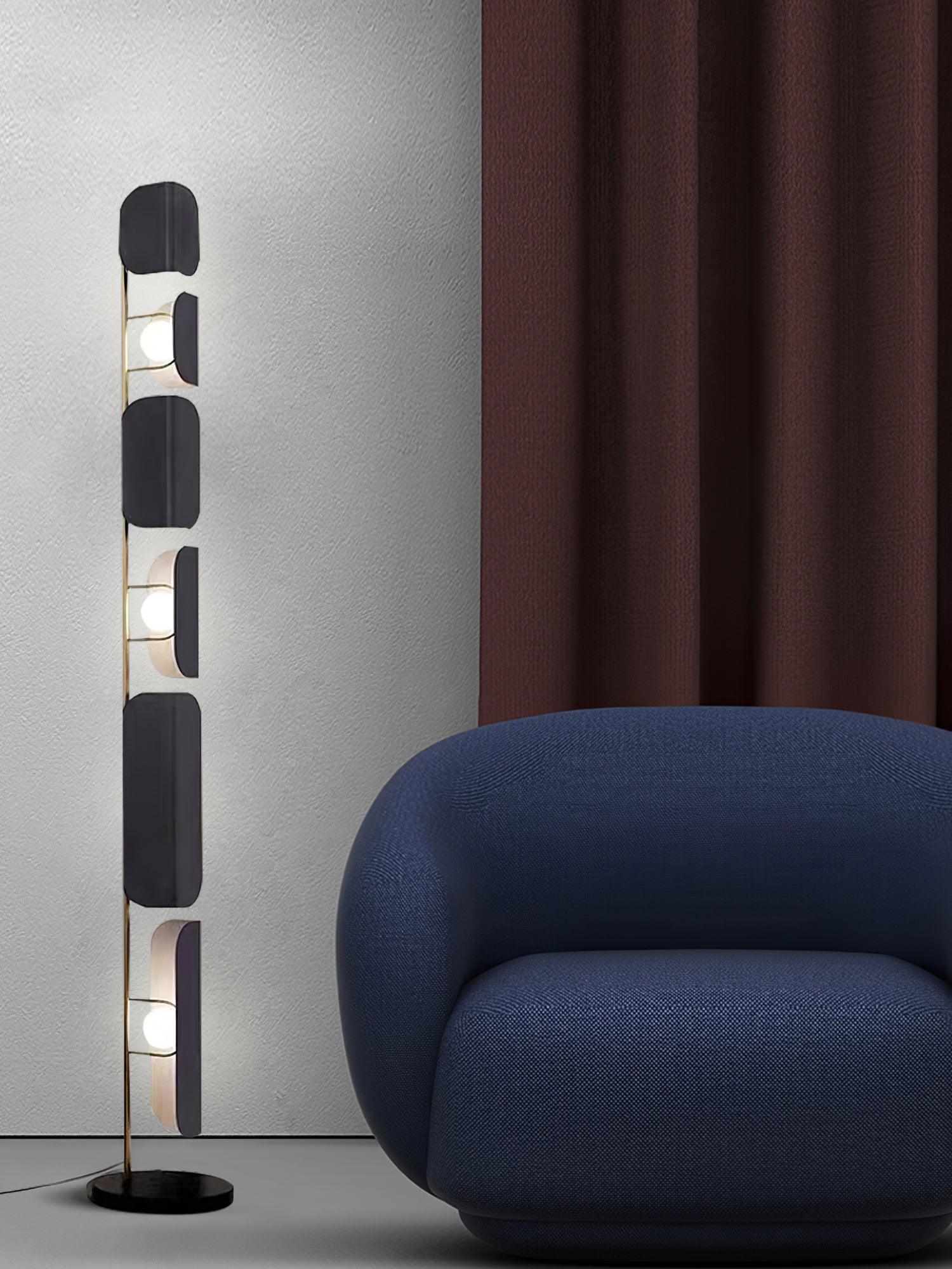 Leagan Floor Lamp - Cueteks