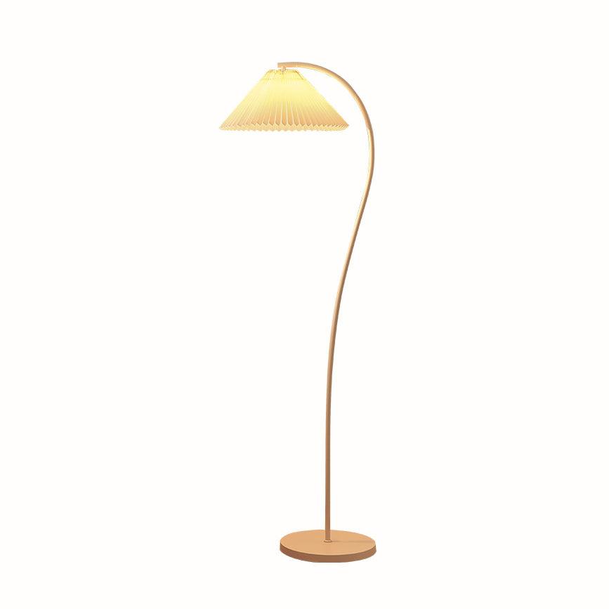 Crescini Pleated Floor Lamp - Cueteks