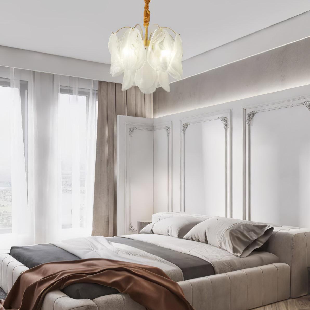 Multi Tier Cloud Glass Pendant Light - Cueteks