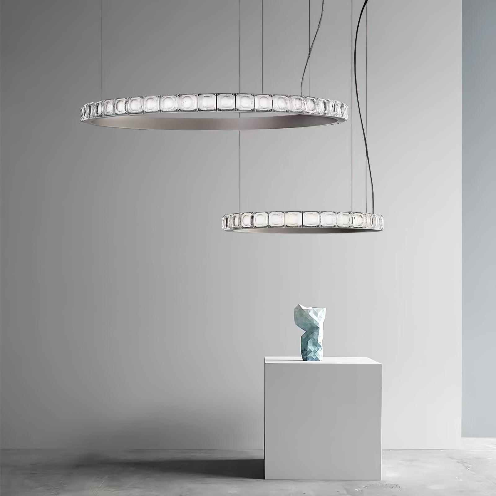Aura Ring Chandelier - Cueteks