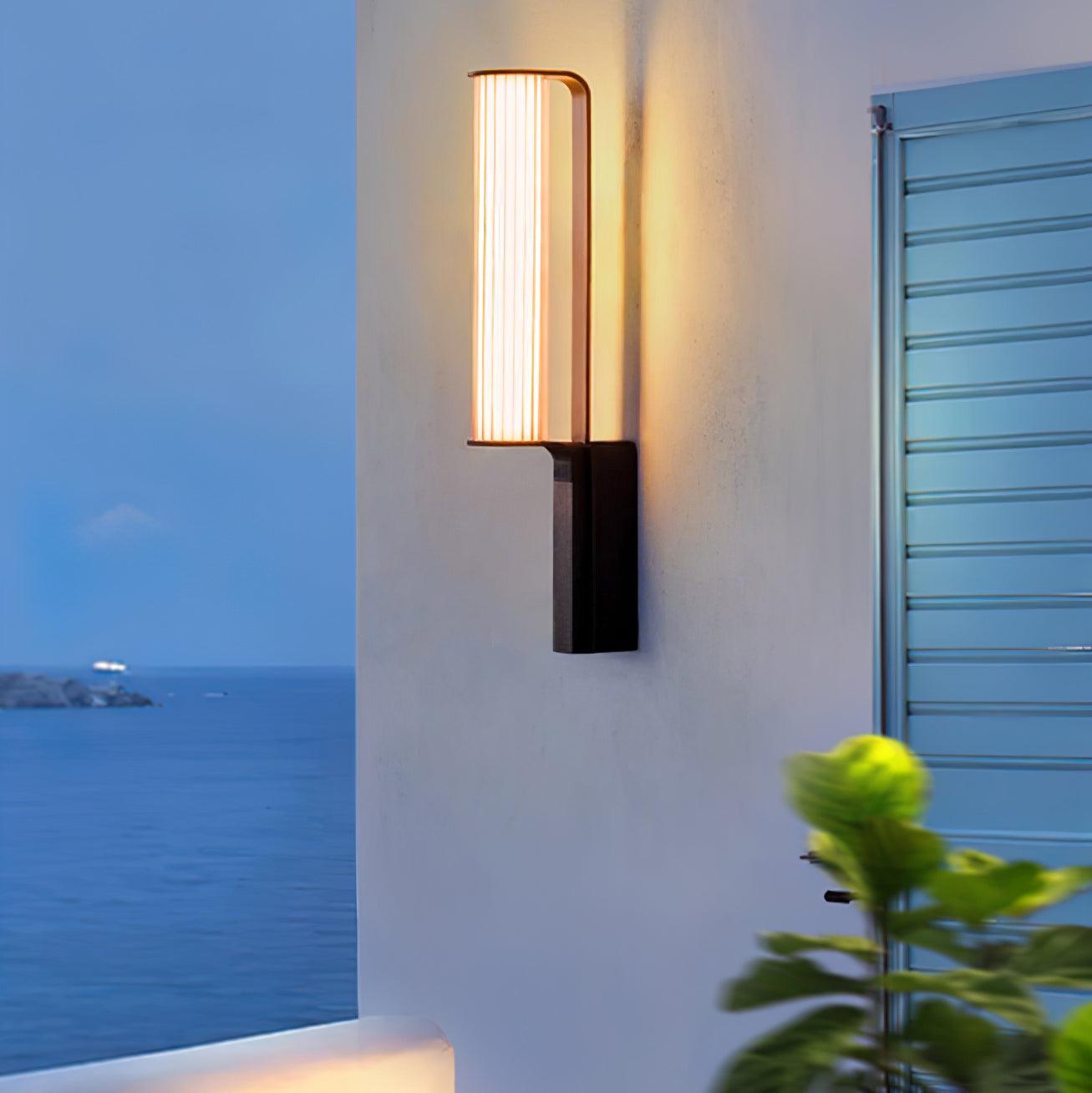 Zenith Arc Outdoor LED Sconce - Cueteks