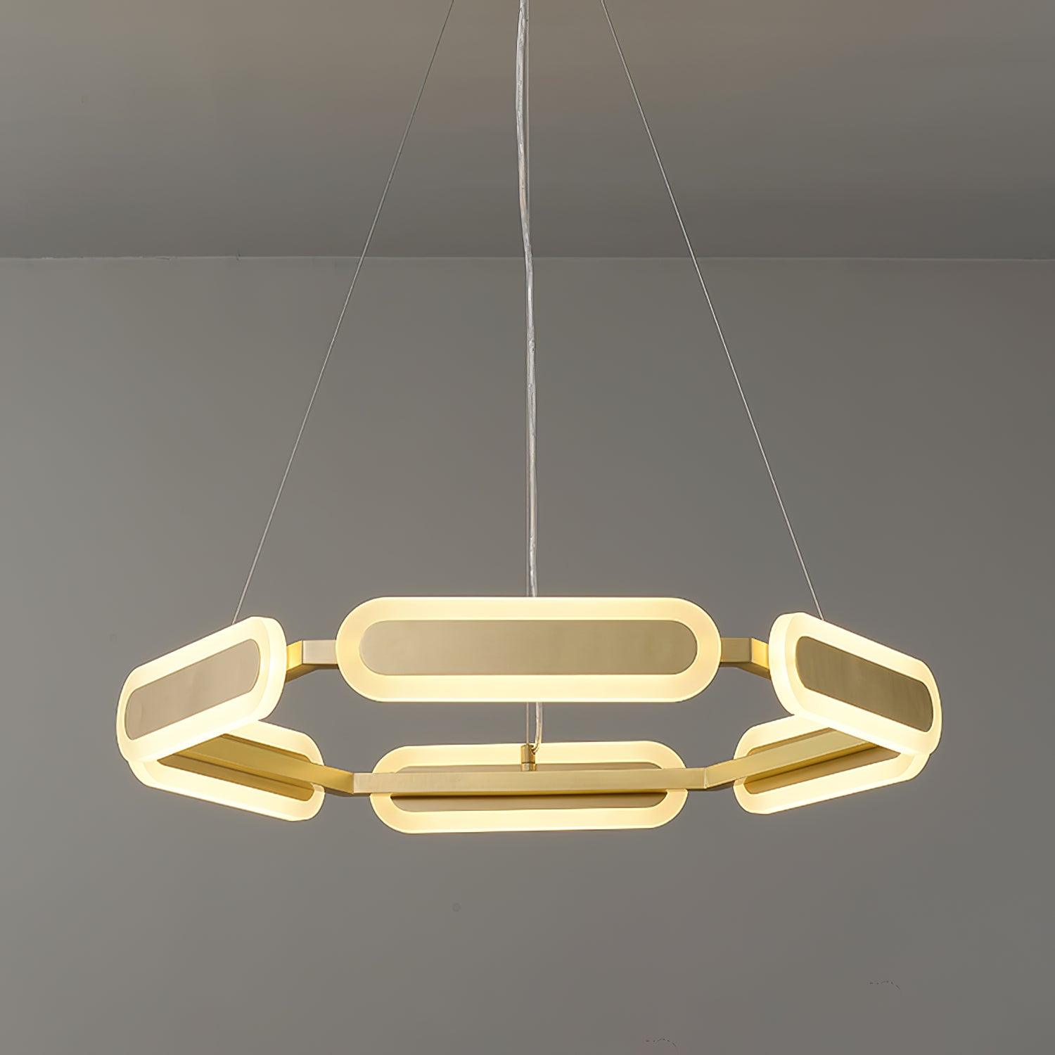 Swirl Chandelier - Cueteks