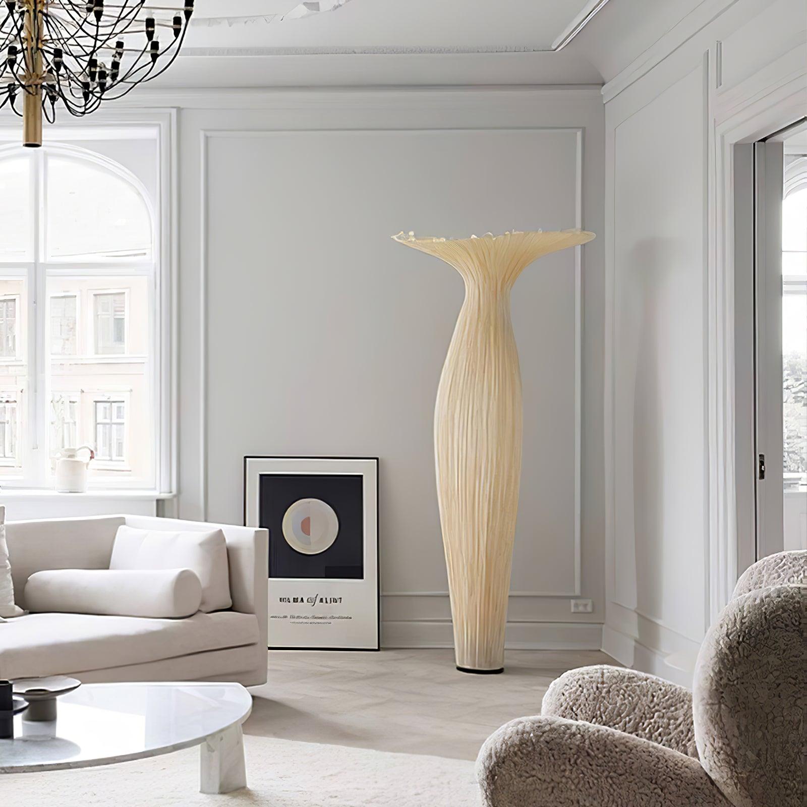 Vase Fabric Floor Lamp - Cueteks