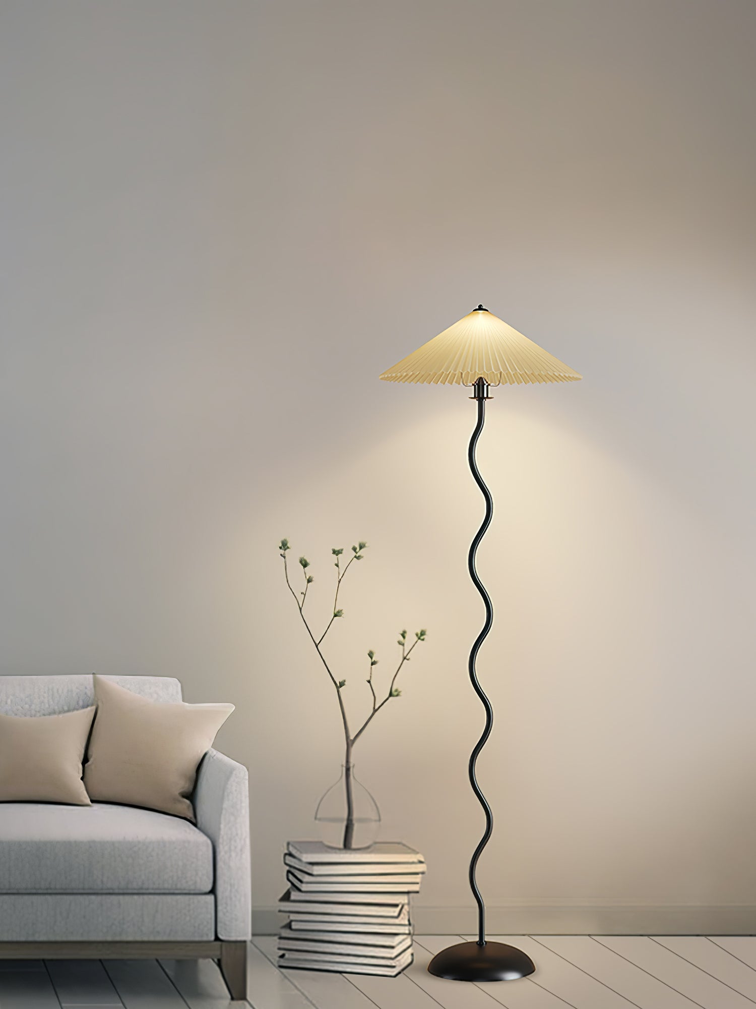 Squiggle Floor Lamp - Cueteks