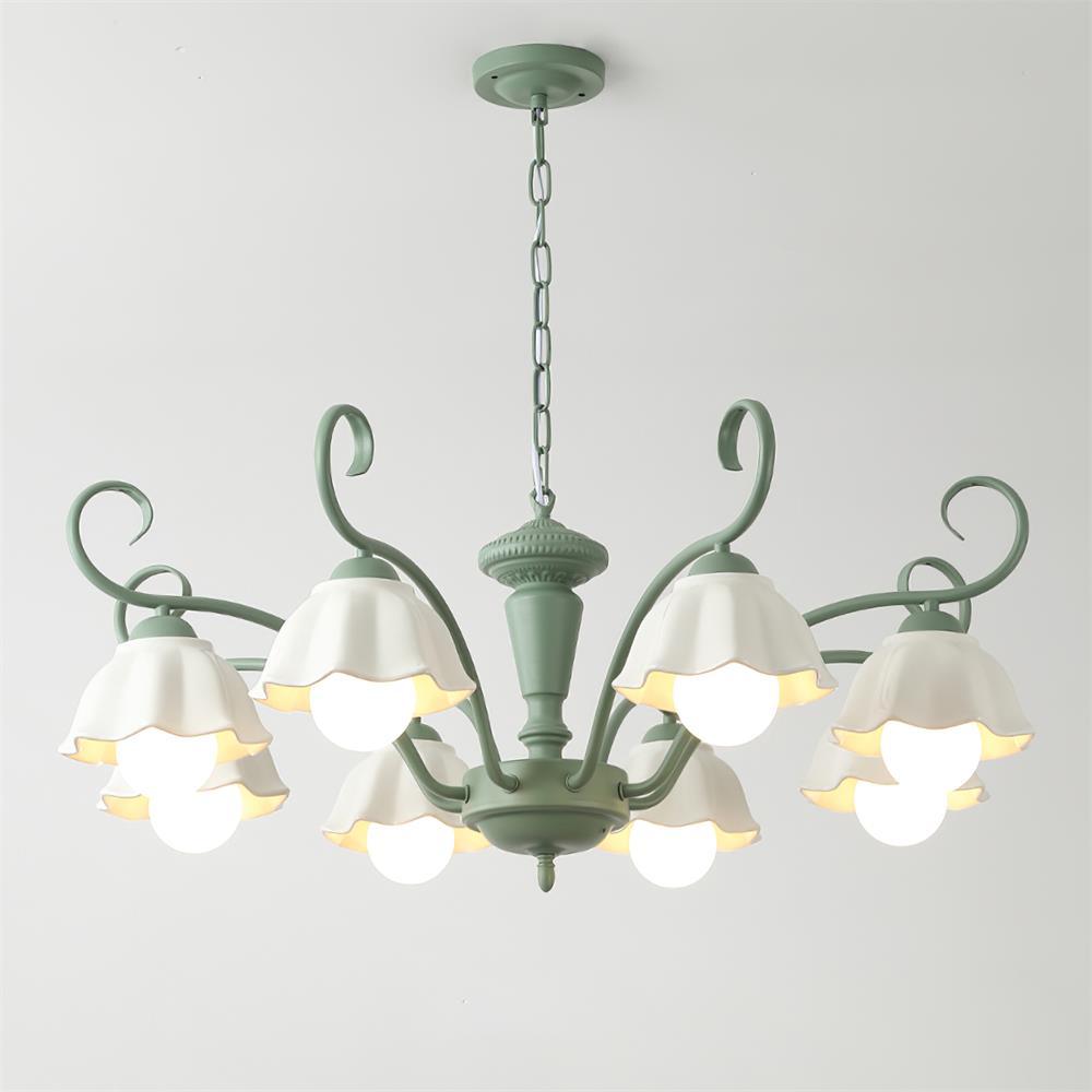 Savoy Flower Chandelier - Cueteks