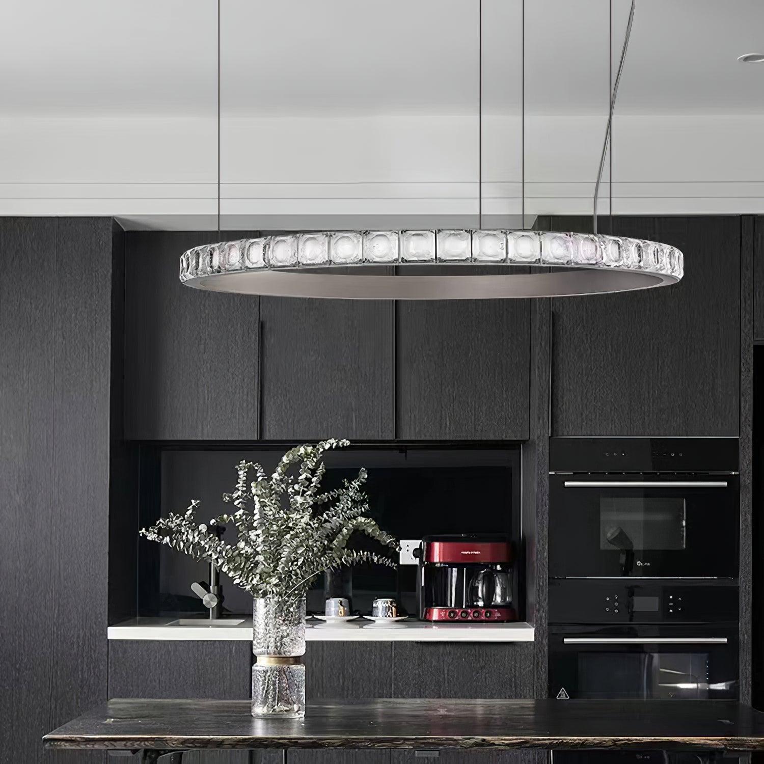 Aura Ring Chandelier - Cueteks