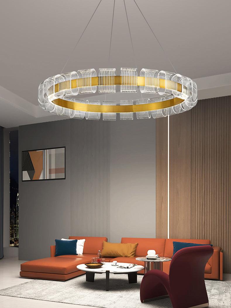 Bangle Chandelier - Cueteks