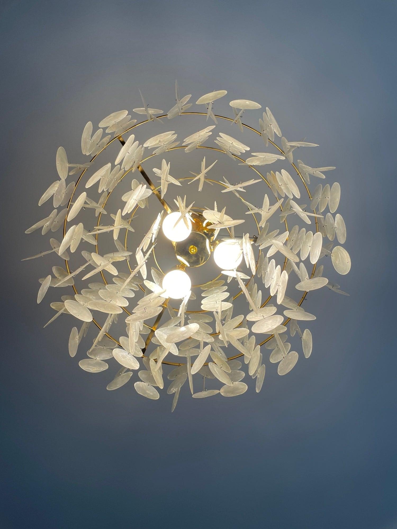Shell Wind Chime Chandelier - Cueteks