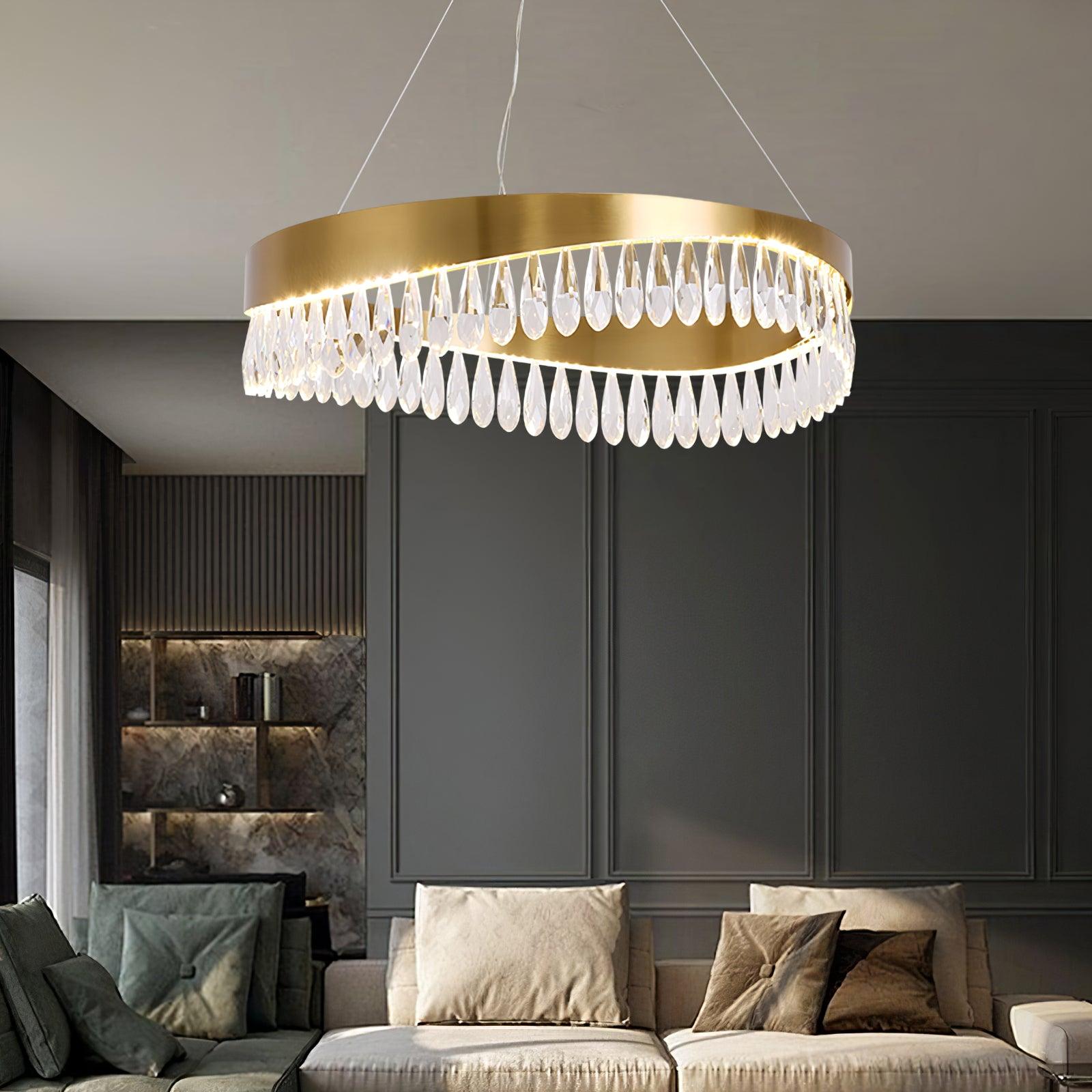 Crystal Sticks Chandelier - Cueteks