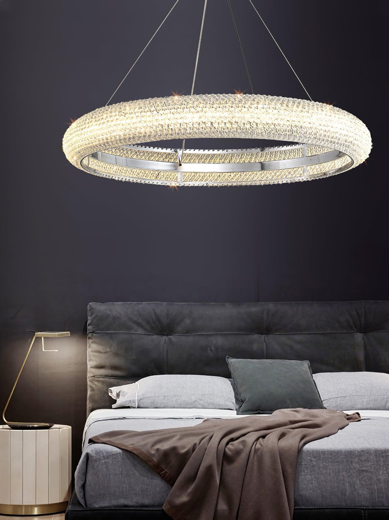 Asscher Ring Chandelier - Cueteks