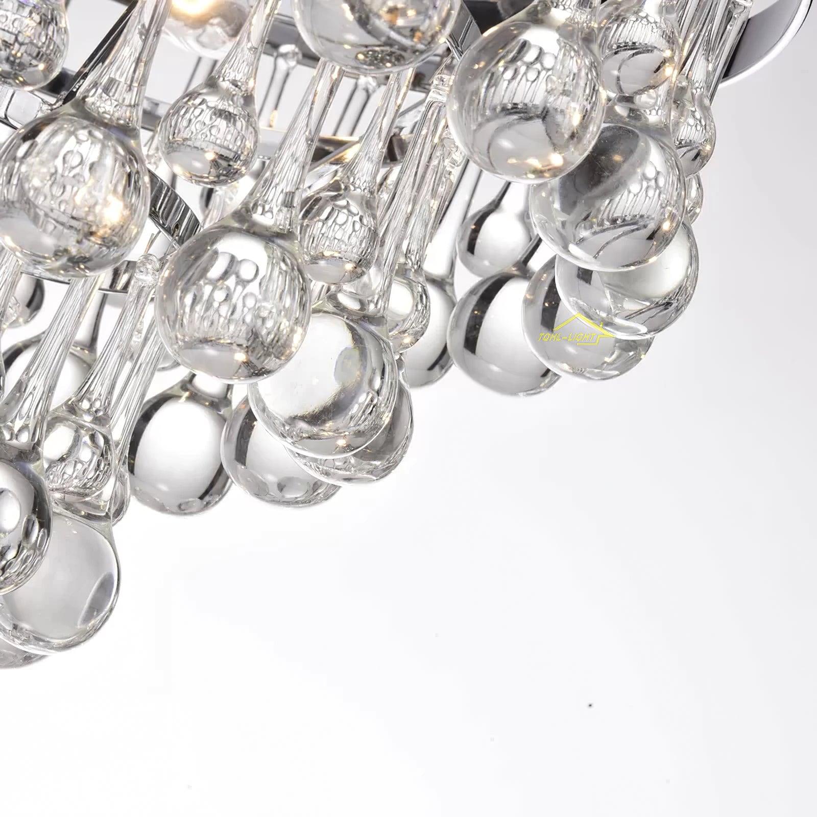 Unique Tiered Crystal Chandelier - Cueteks