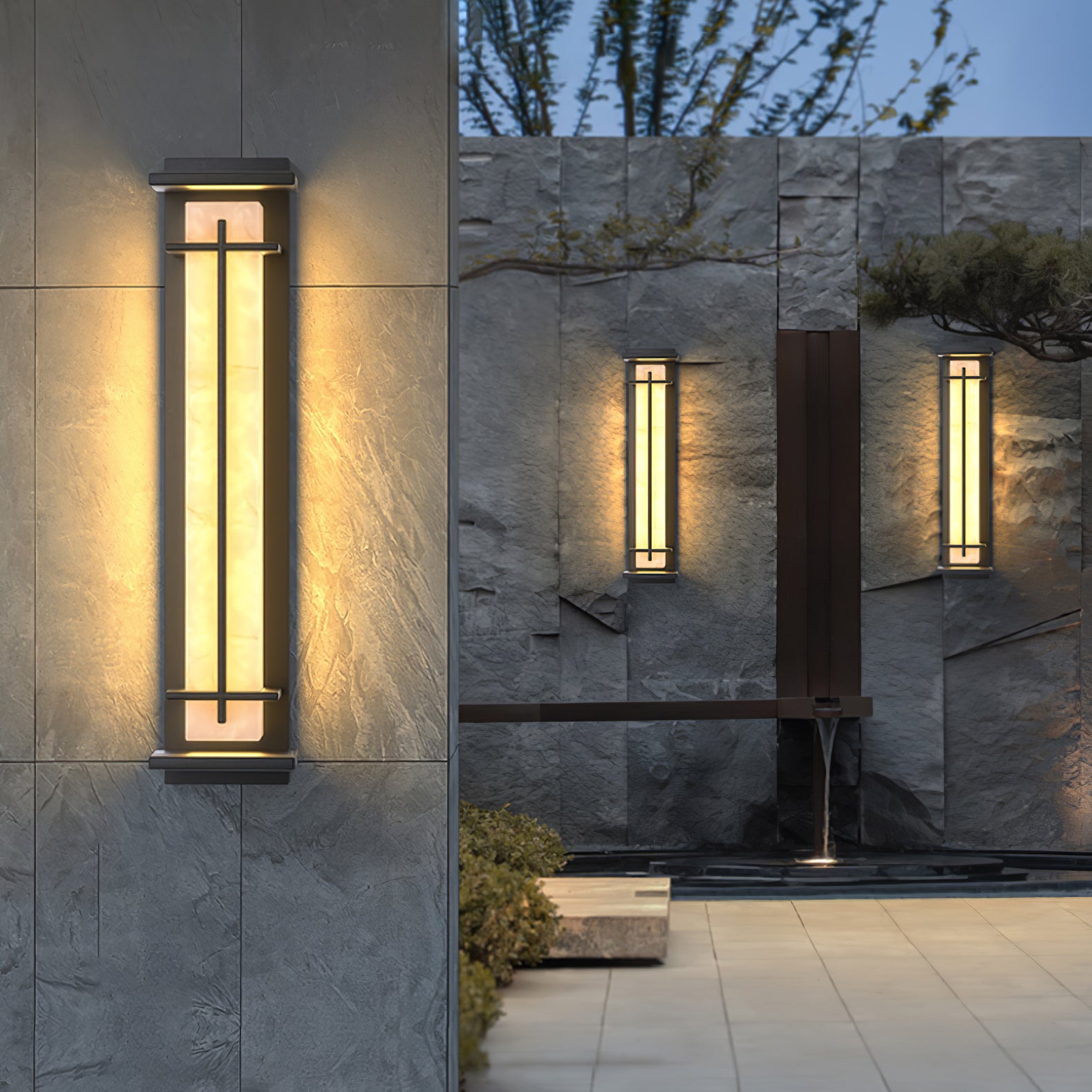 Square Outdoor Wall Light - Cueteks