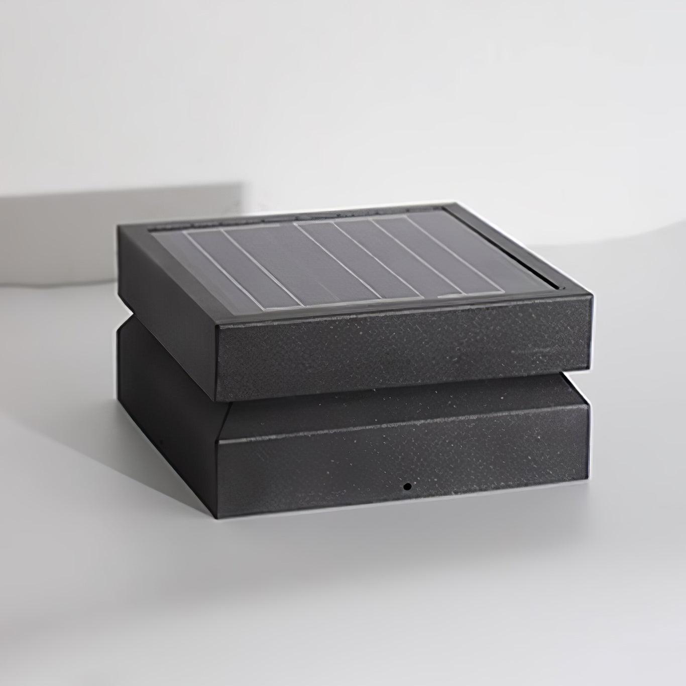 Solar Power Square Post Light - Cueteks