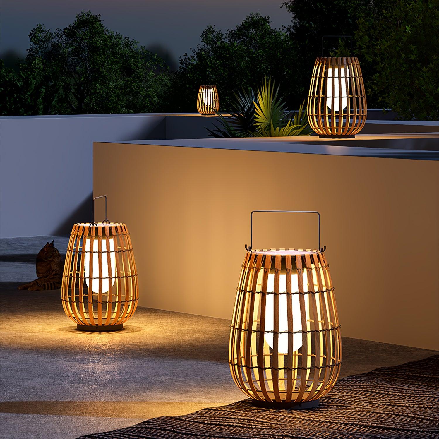 Tropic Braid Lantern Outdoor Lamp - Cueteks