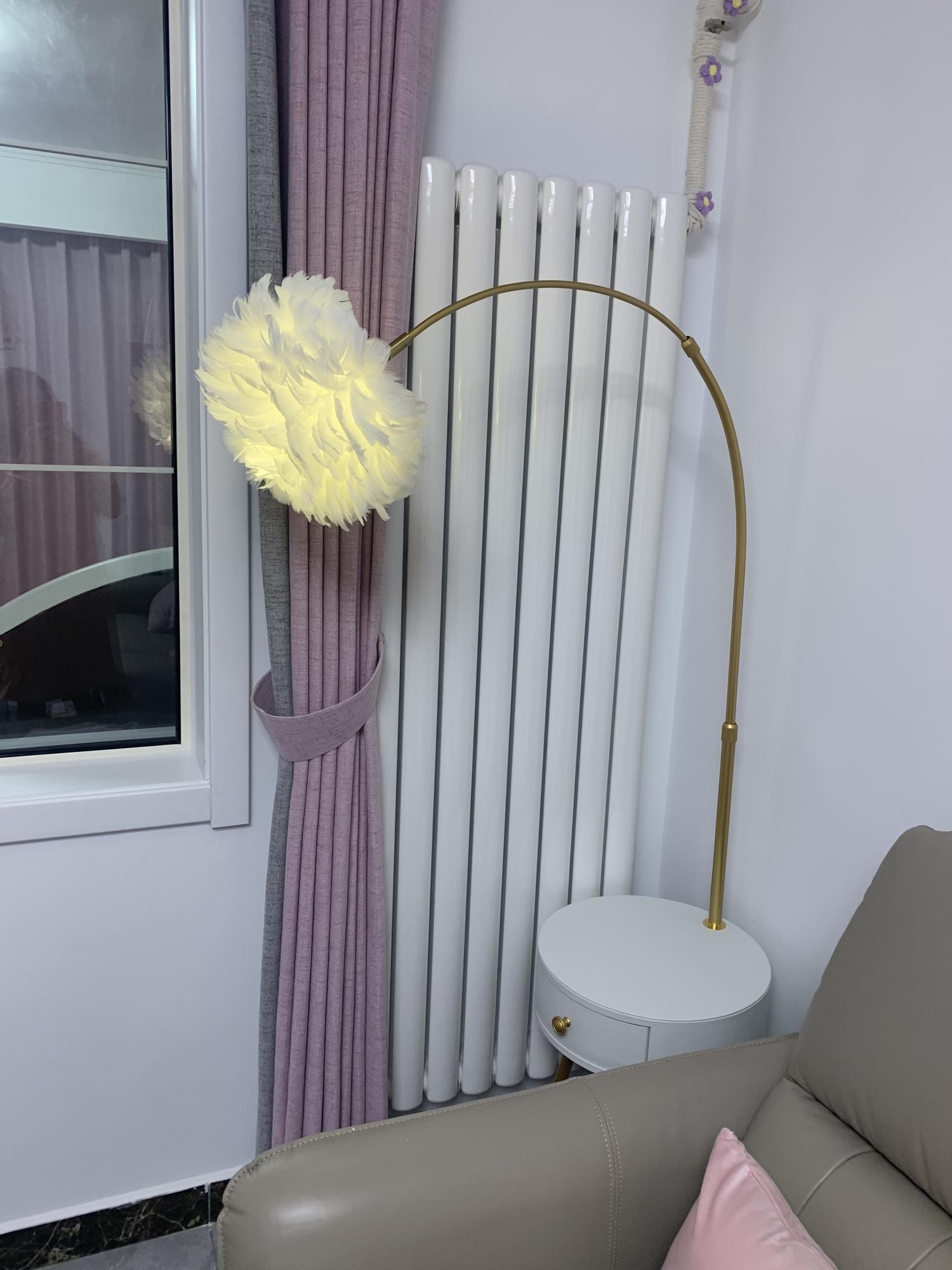 Feather Drawer Floor Lamp - Cueteks
