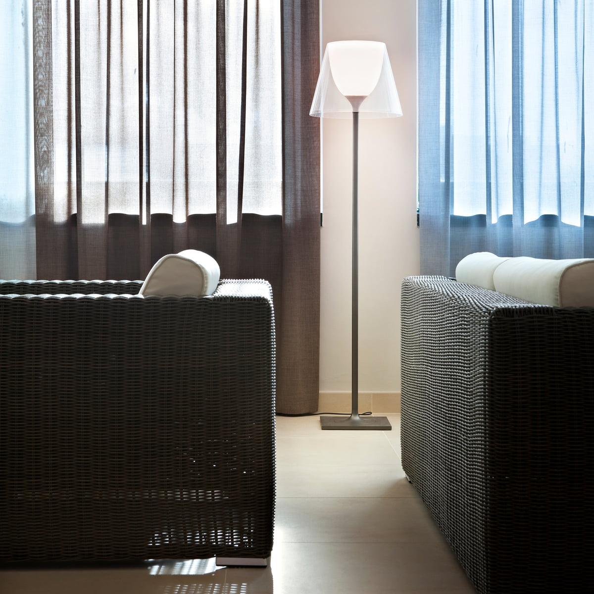 Chrome Prism Floor Lamp - Cueteks