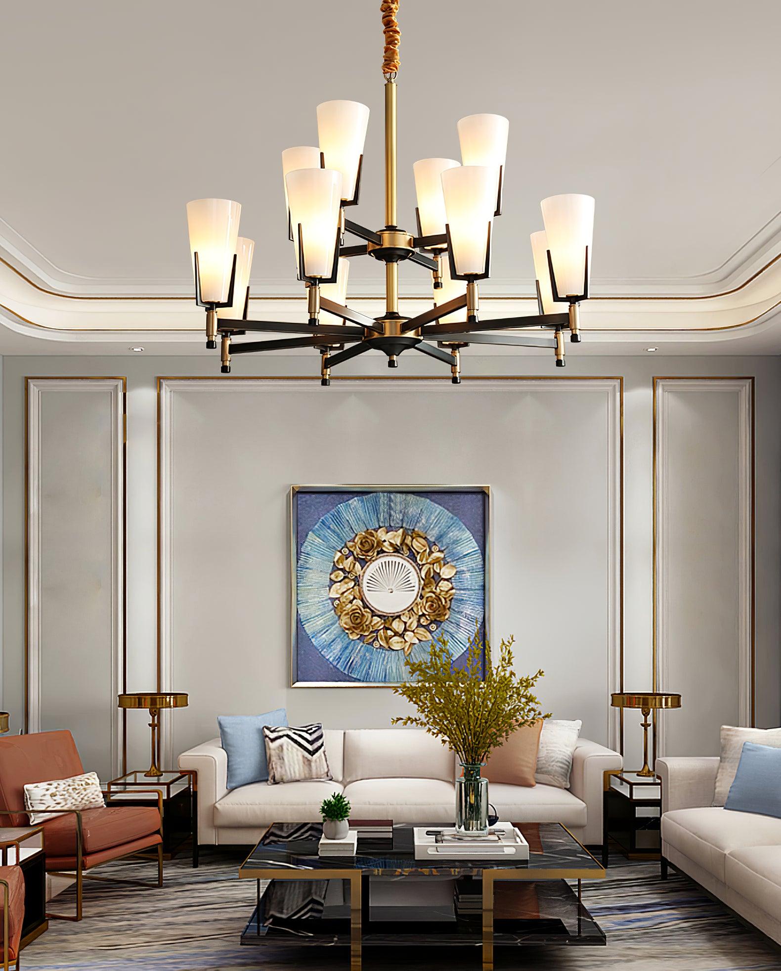 Upton Chandelier - Cueteks