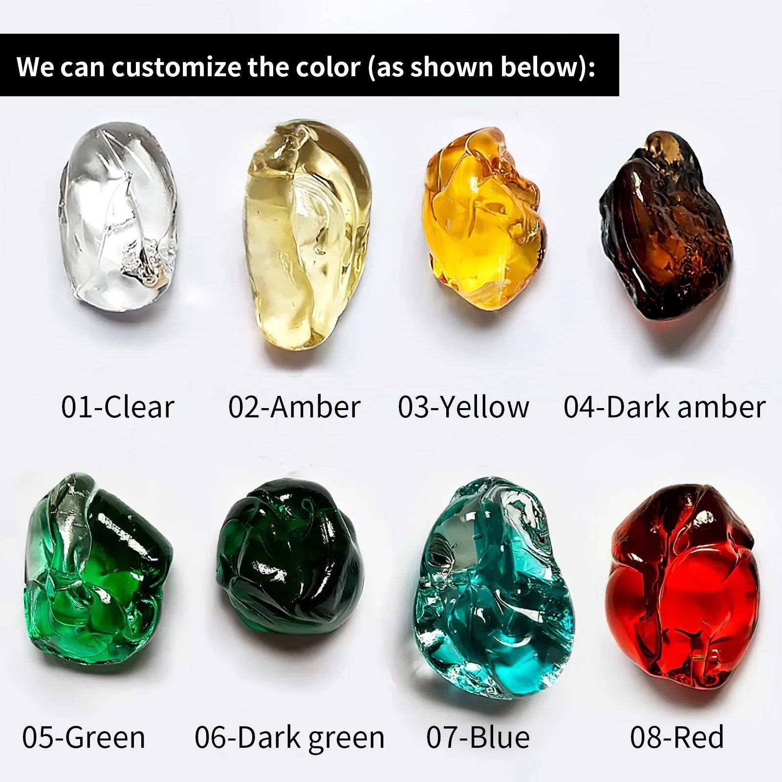Multicolor Crystal Stone Chandelier - Cueteks