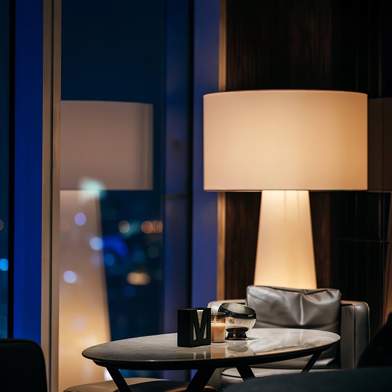 Column Fabric Floor Lamp - Cueteks