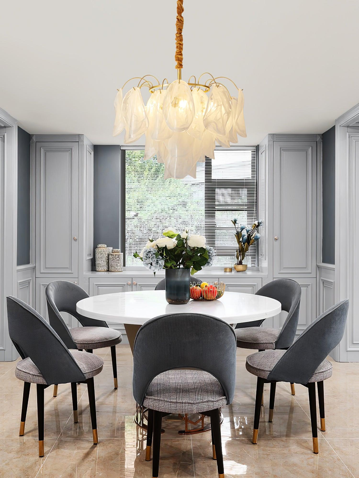 Multi Tier Cloud Glass Pendant Light - Cueteks
