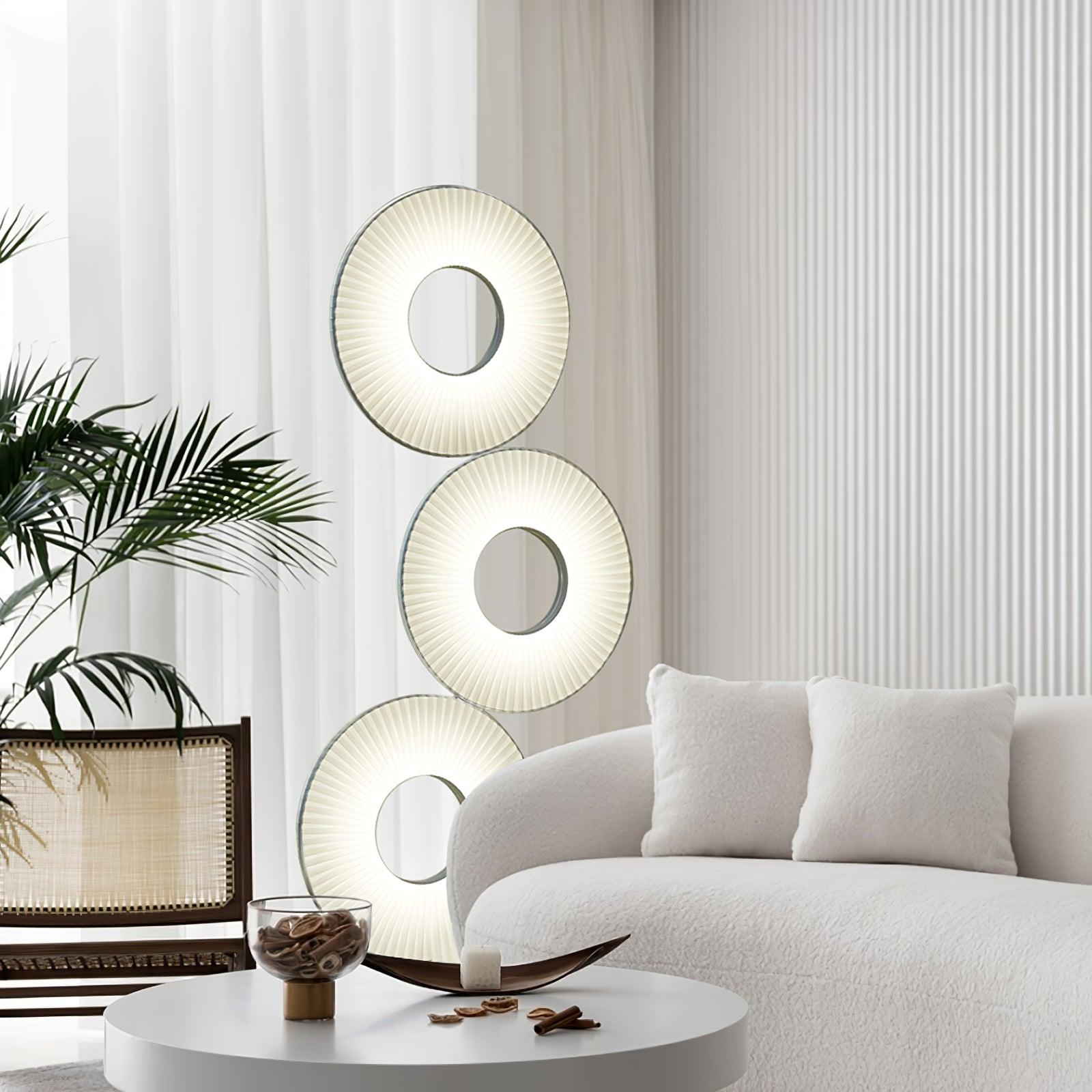 Iris Totem Floor Lamp - Cueteks