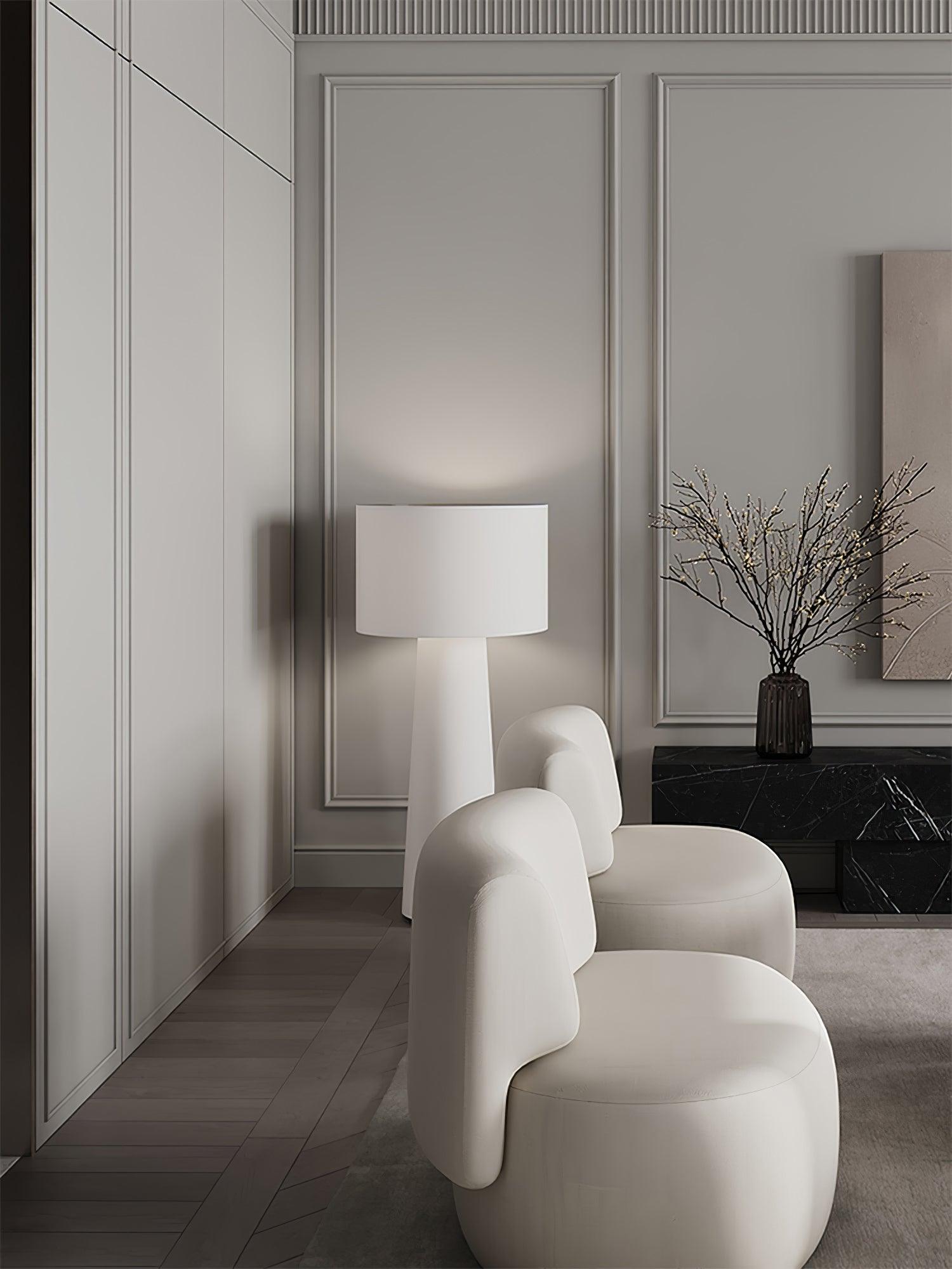 Column Fabric Floor Lamp - Cueteks