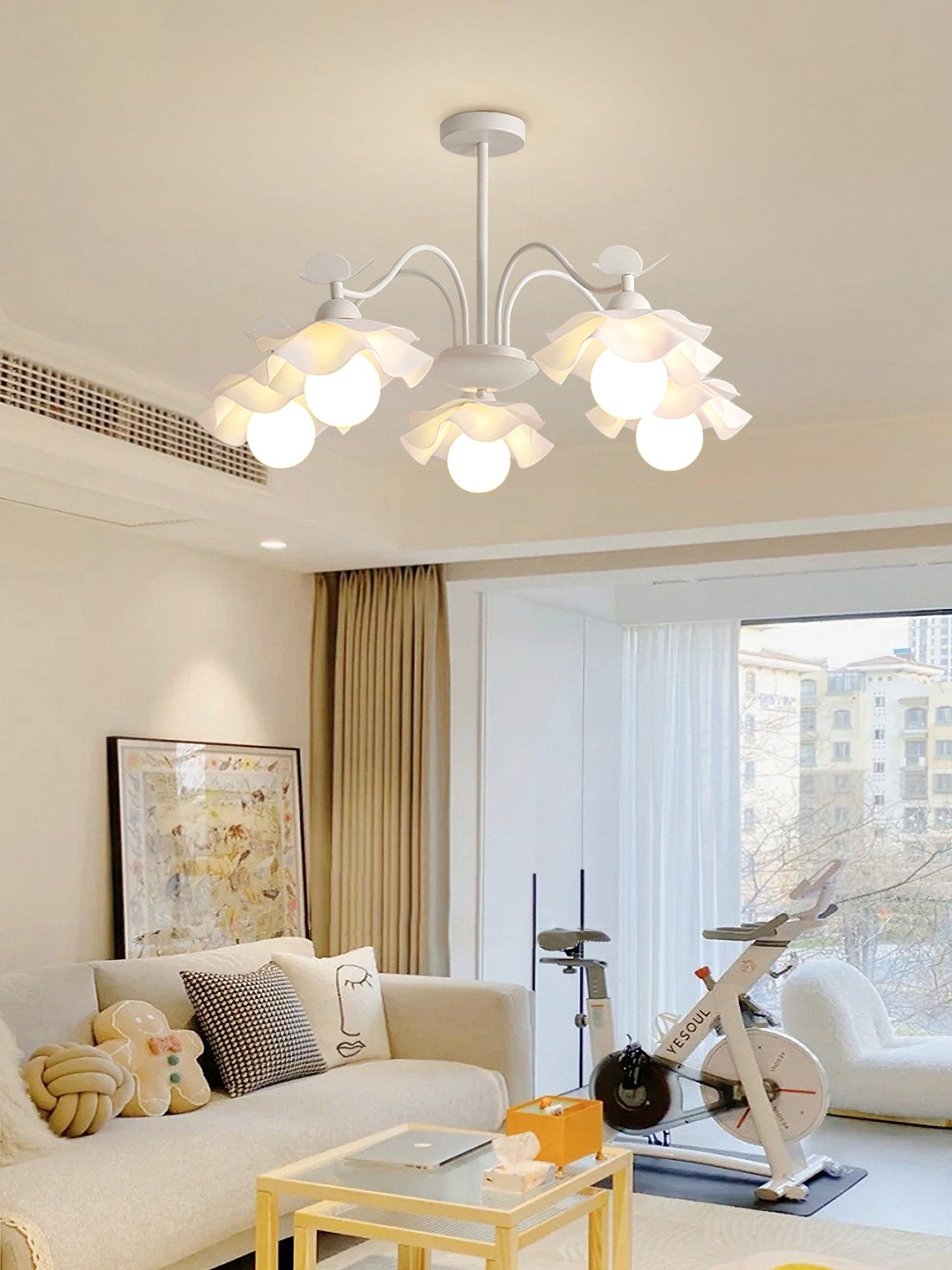 Murano Acrylic Chandelier - Cueteks