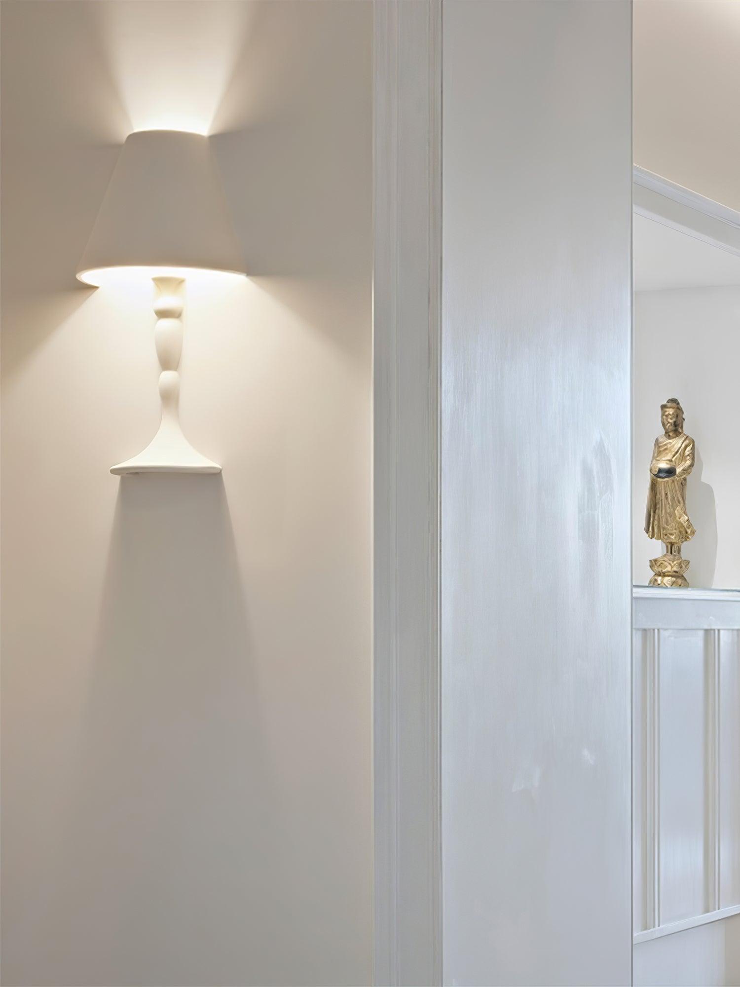 Plaster Picture Wall Lamp - Cueteks