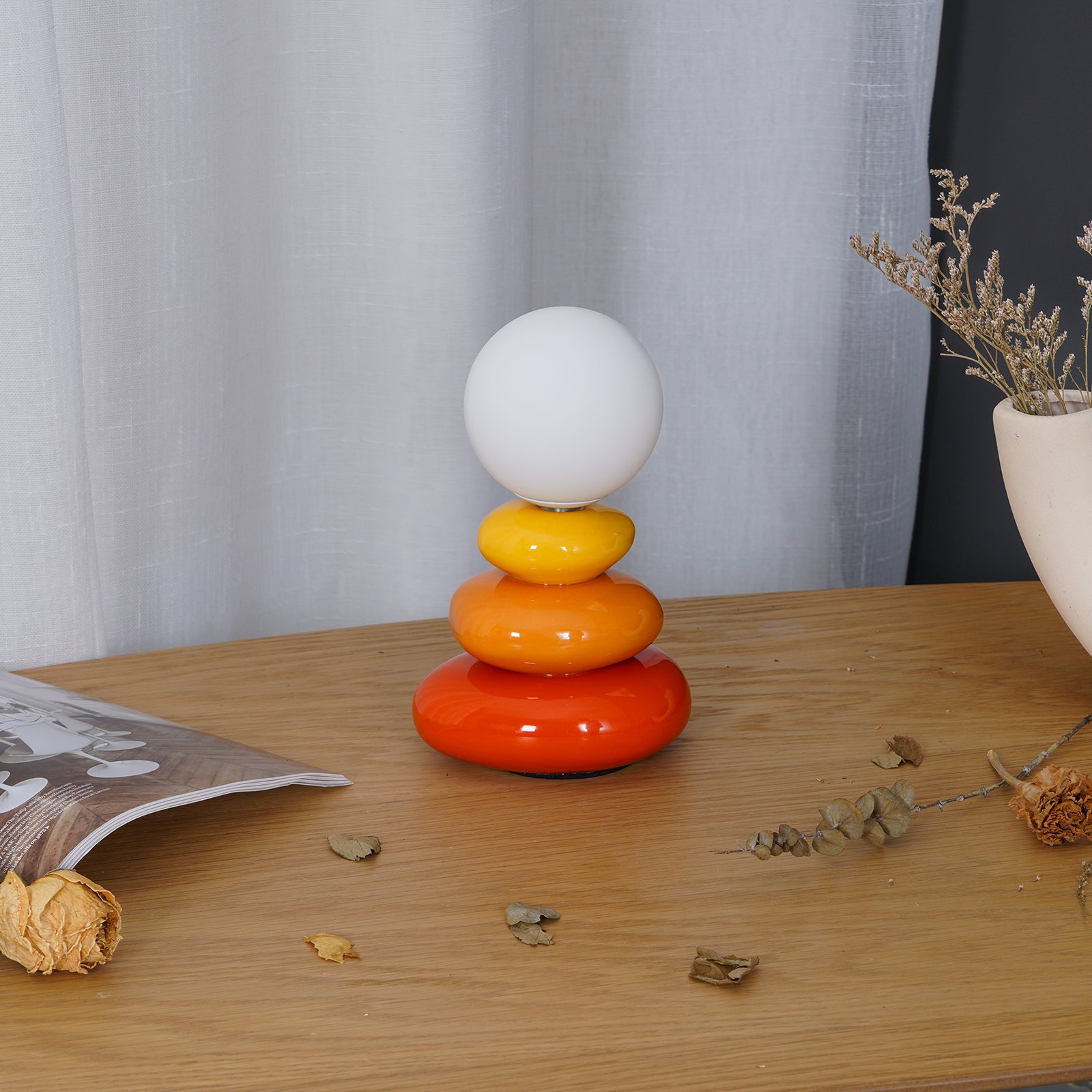 Triple Gourd Table Lamp - Cueteks