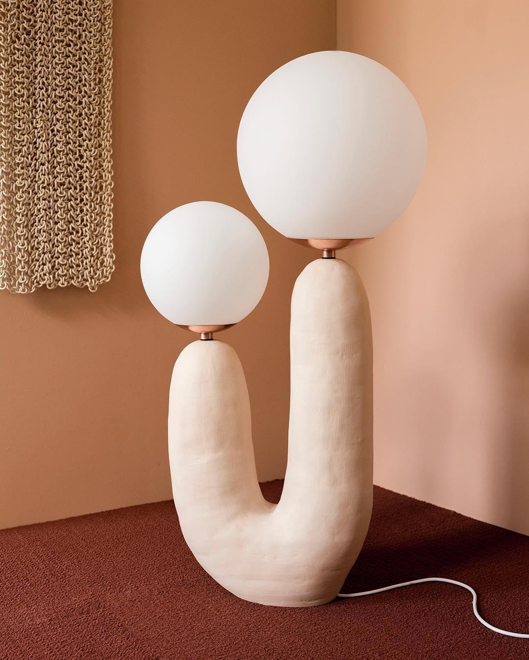 Oo Ceramics Table Lamp - Cueteks