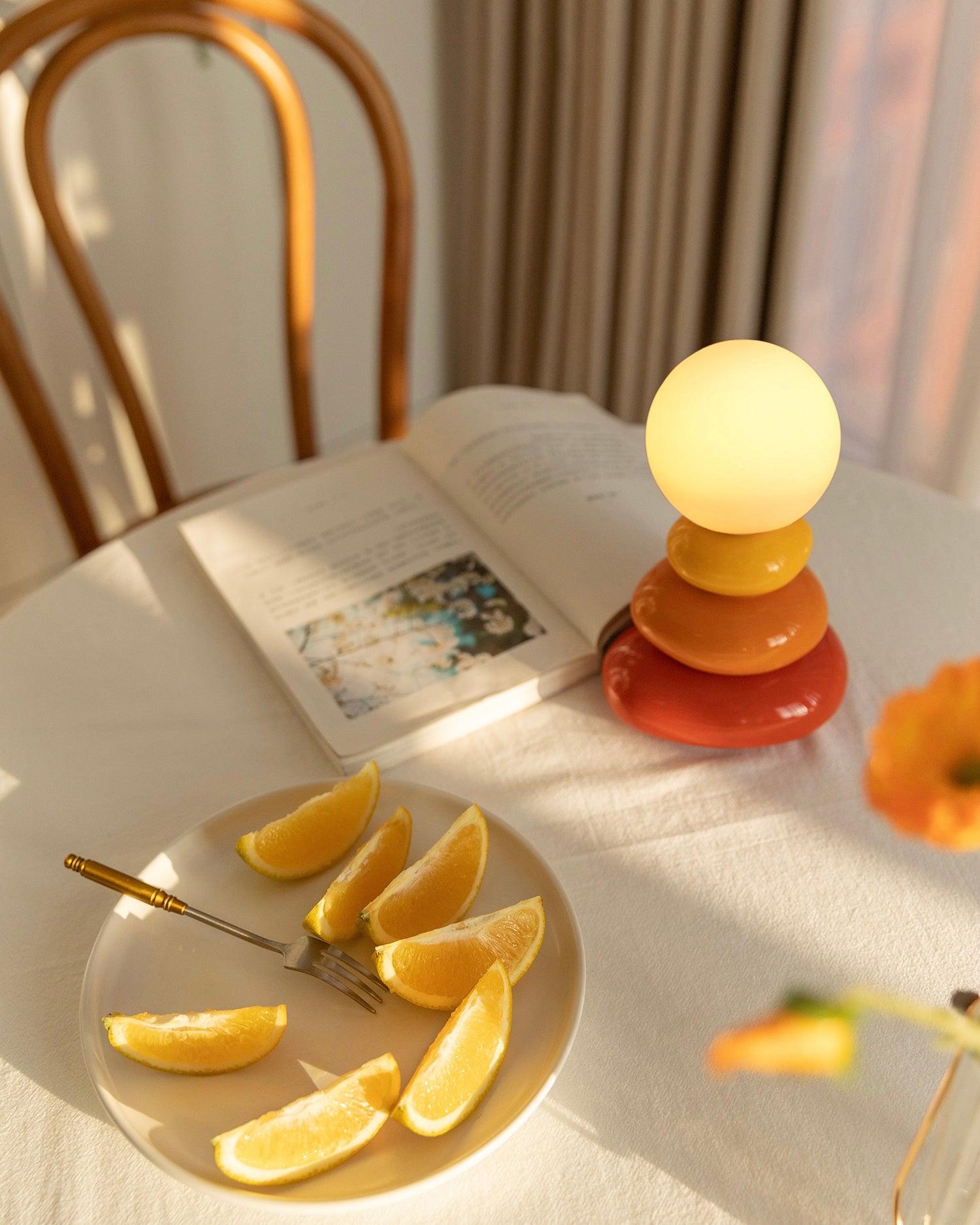 Triple Gourd Table Lamp - Cueteks