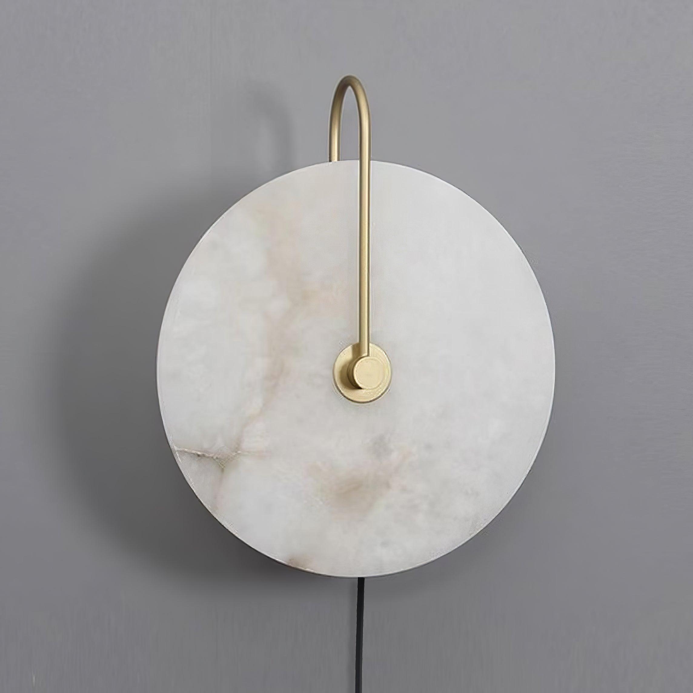 Alabaster LED Plug-In Wall Lamp - Cueteks