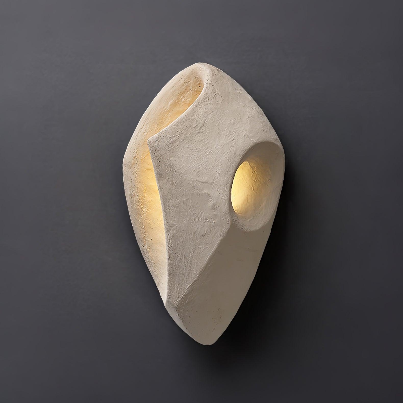 Cement Hollow Wall Light - Cueteks