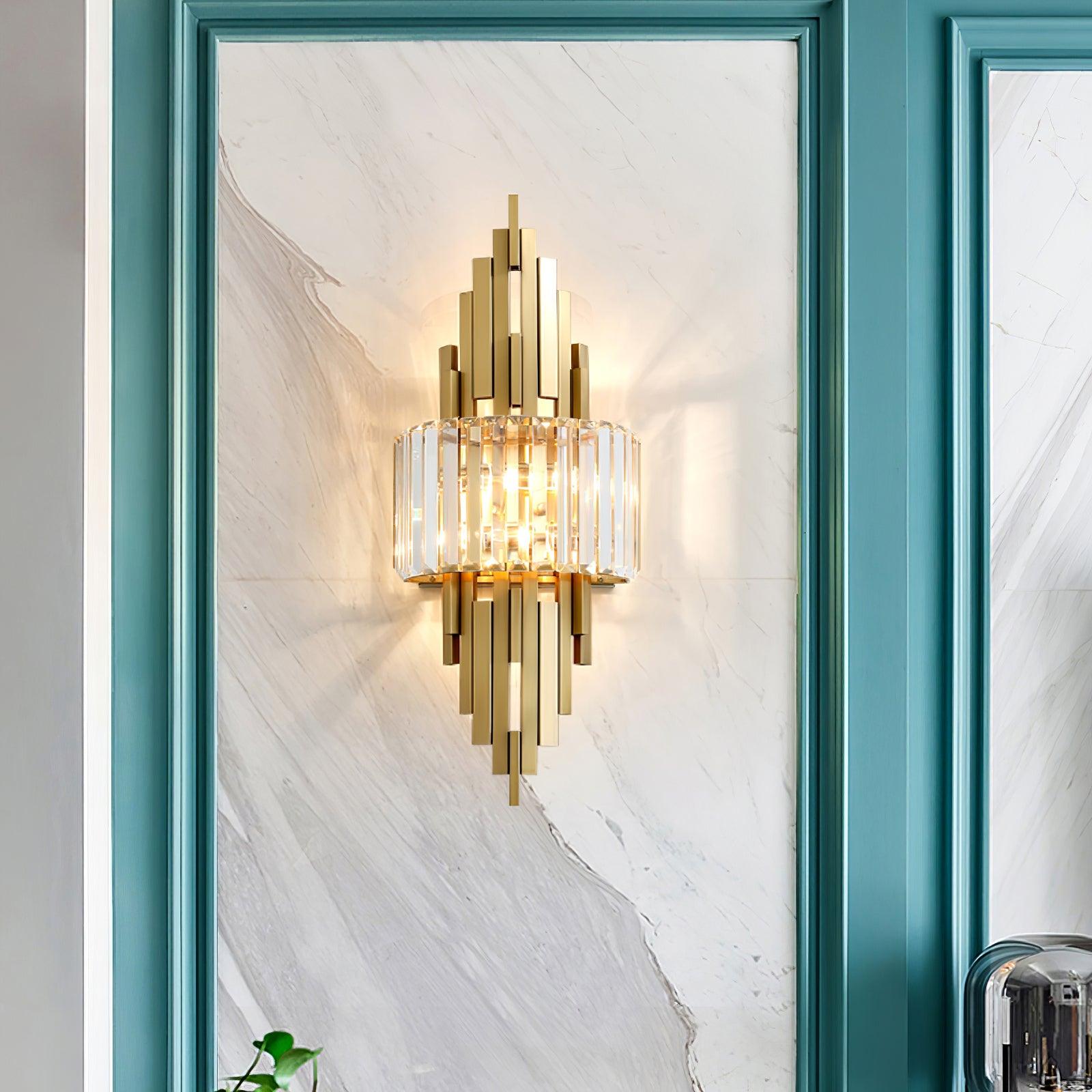 Kubica Crystal Wall Lamp - Cueteks