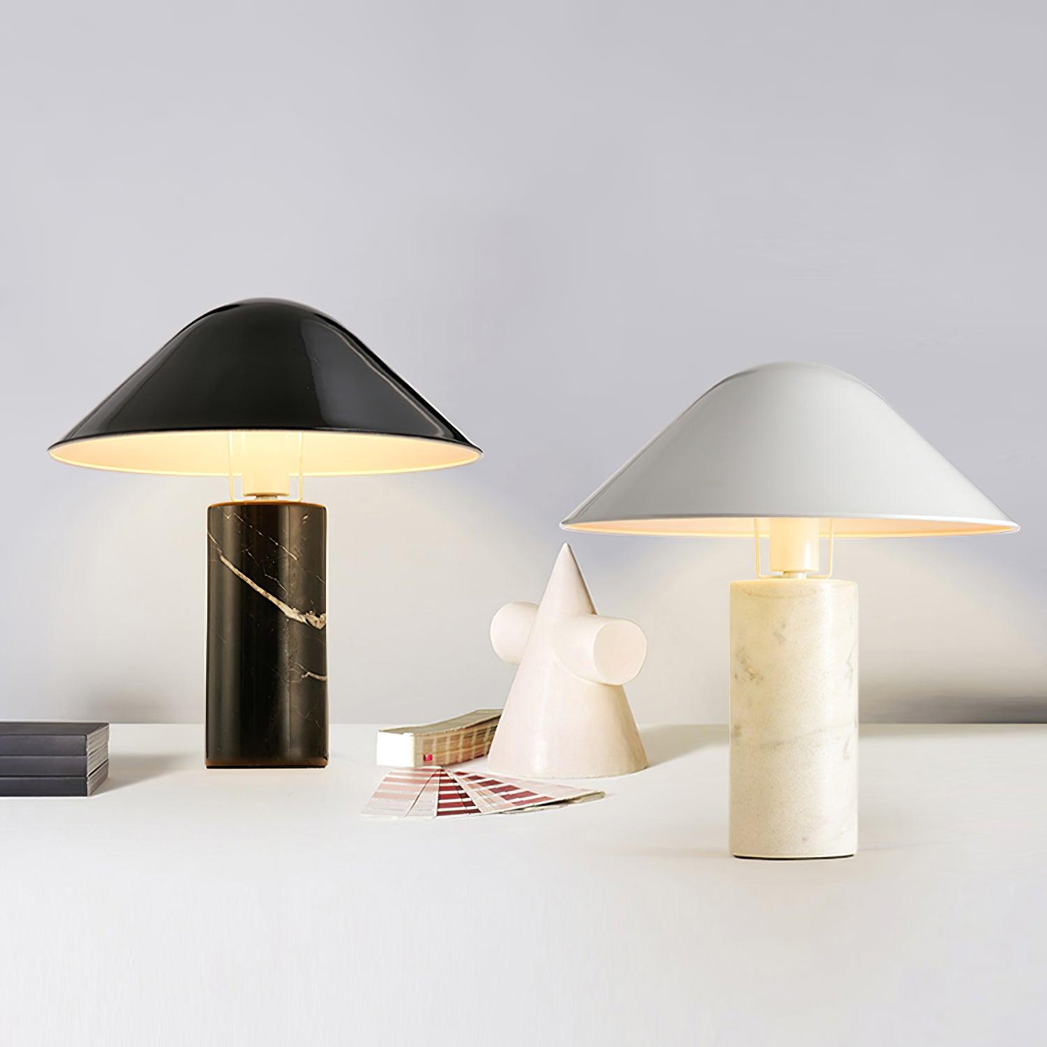 Adelaide Marble Table Lamp - Cueteks