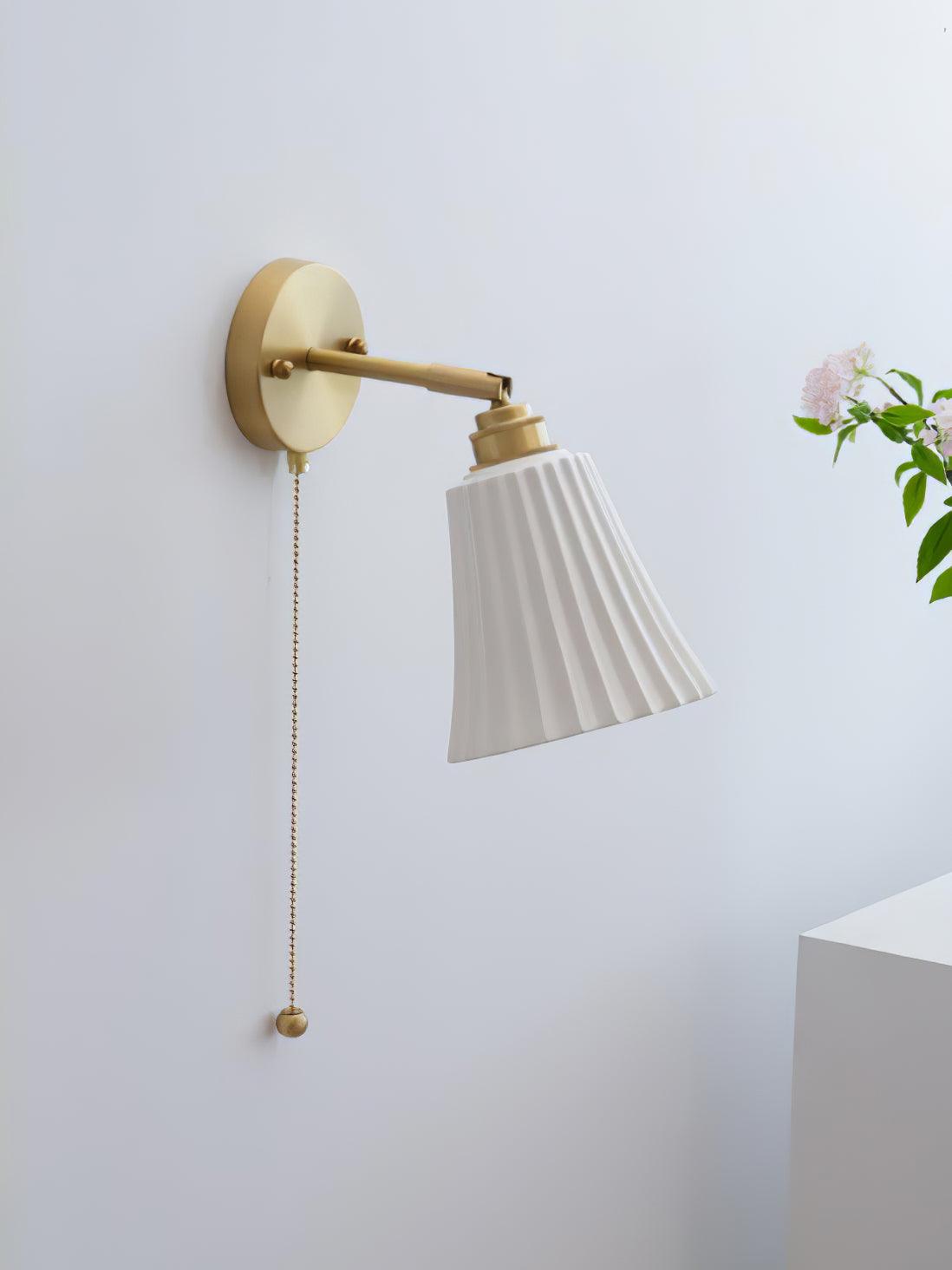 Trumpet Ceramic Wall Light - Cueteks