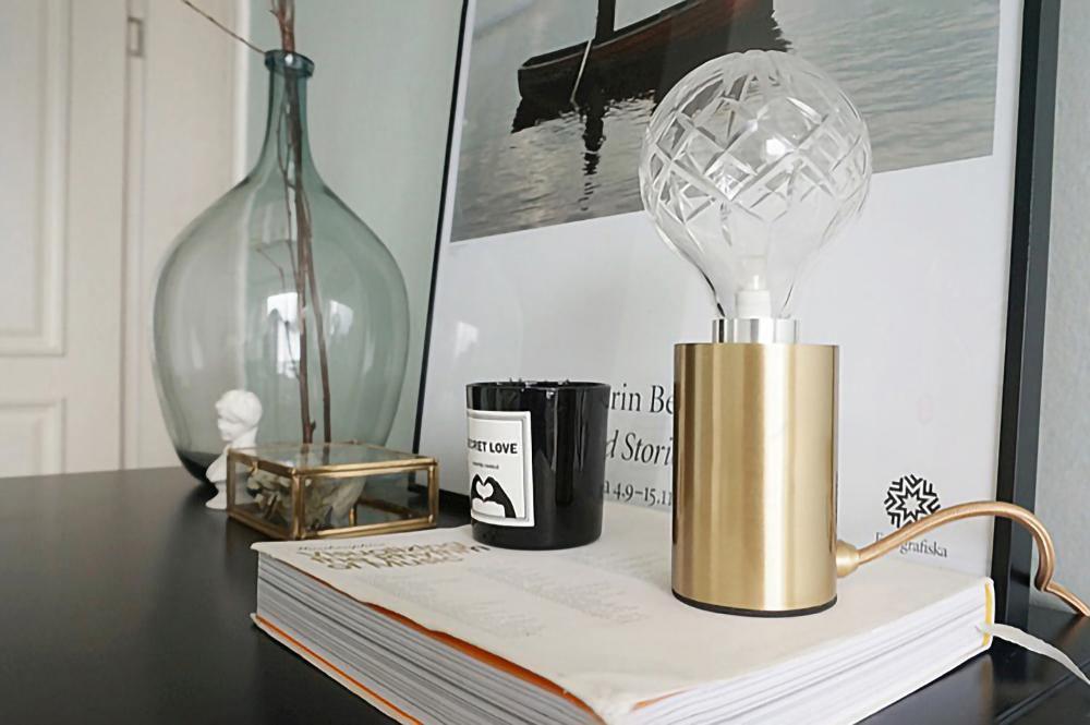 Crystal Bulb Table Lamp - Cueteks