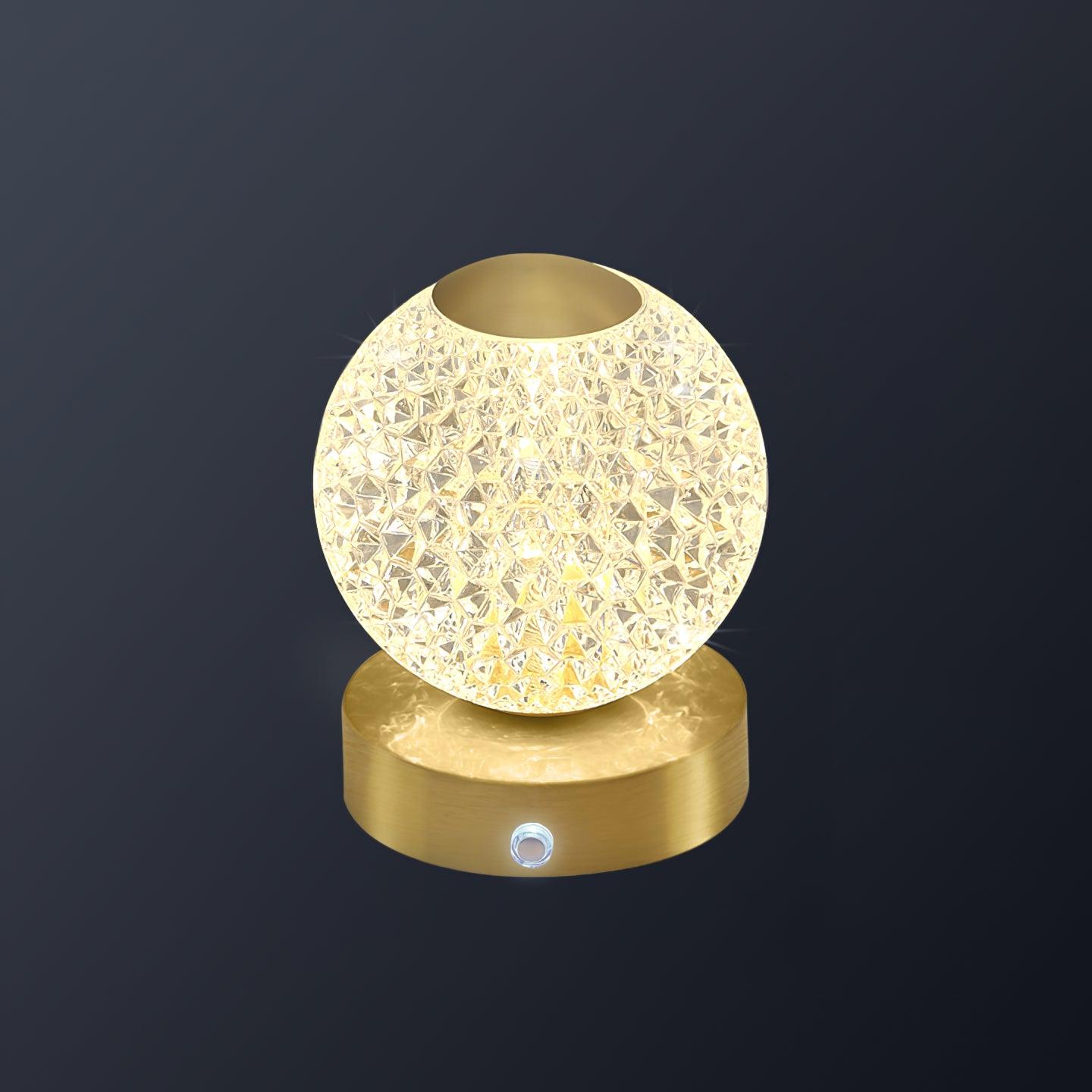 Jarin Diamond Built-in Battery Table Lamp - Cueteks