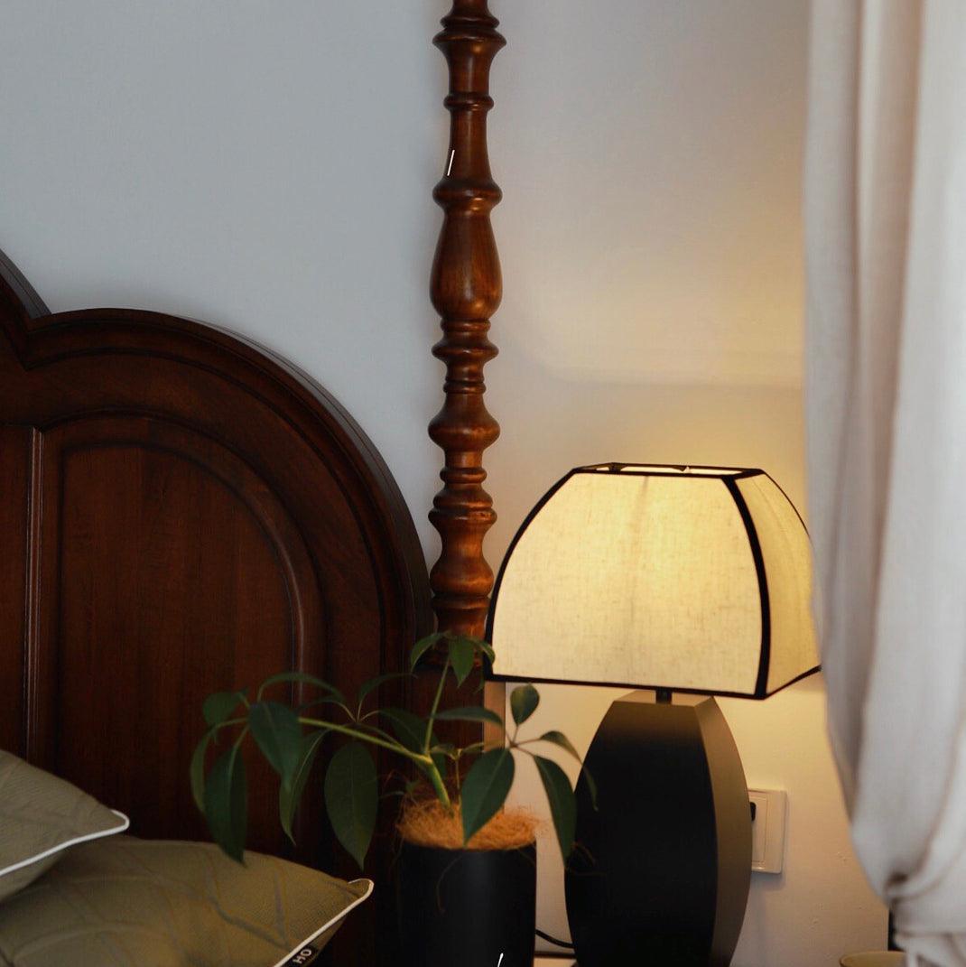 Javier Black Table Lamp - Cueteks
