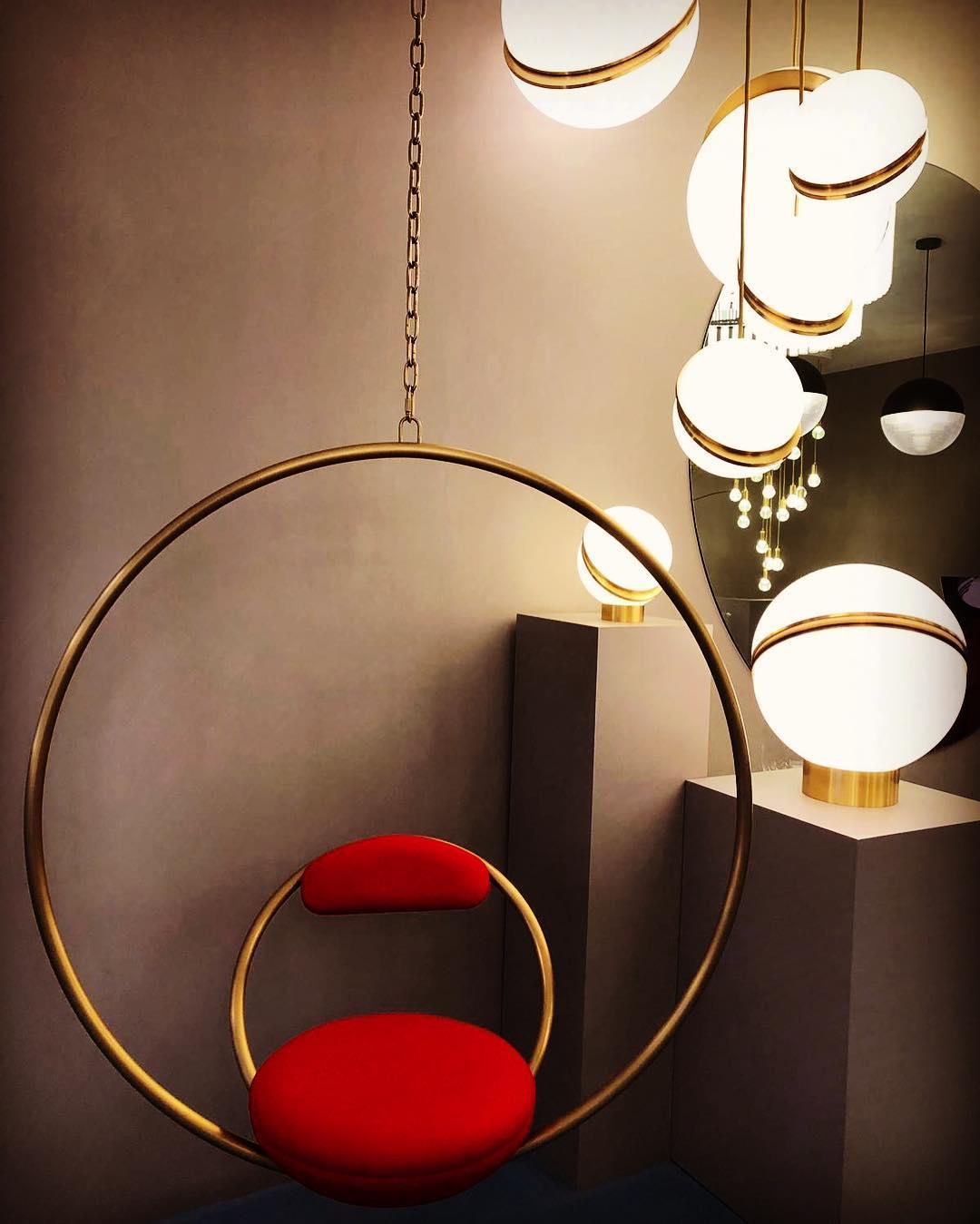 Crescent Table Lamp - Cueteks