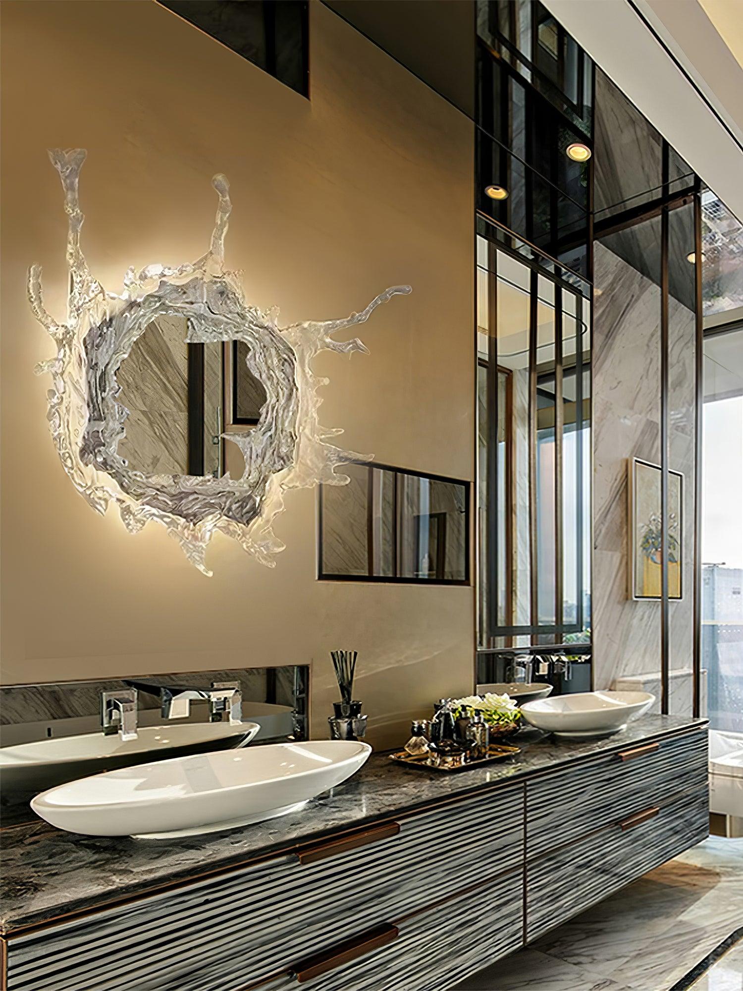 Water Drop Mirror LED wall light