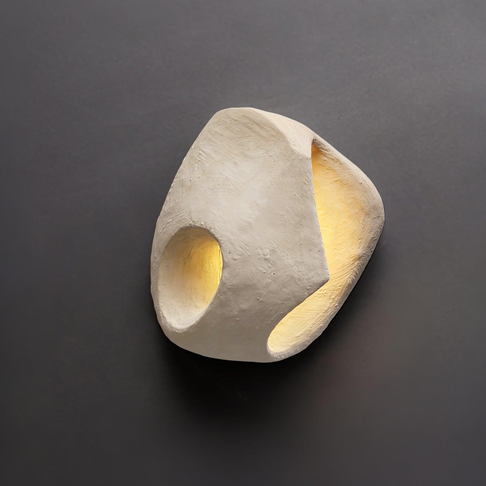 Cement Hollow Wall Light - Cueteks
